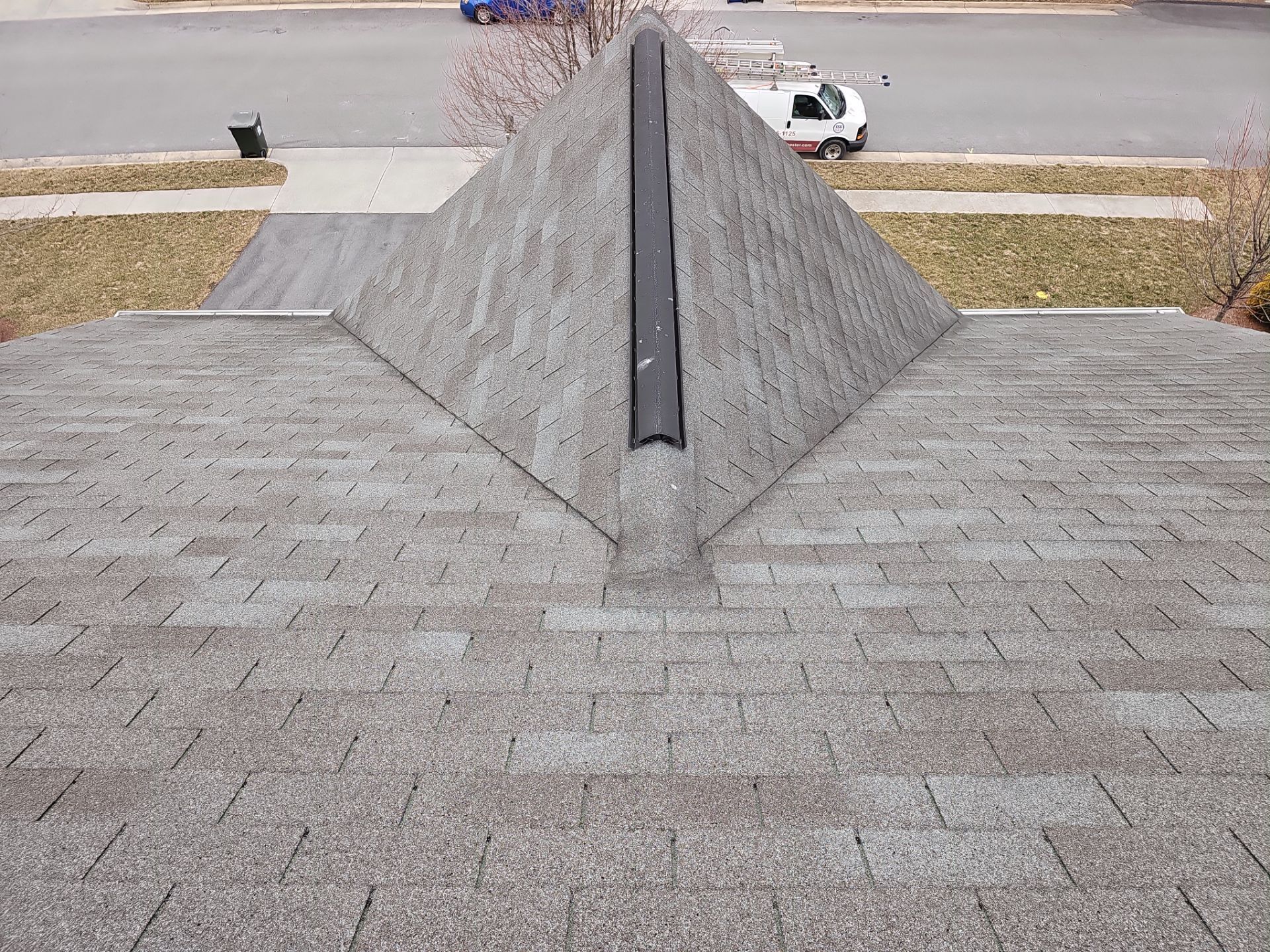 Roof Replacement - Charcoal Black by Winchester Roofing