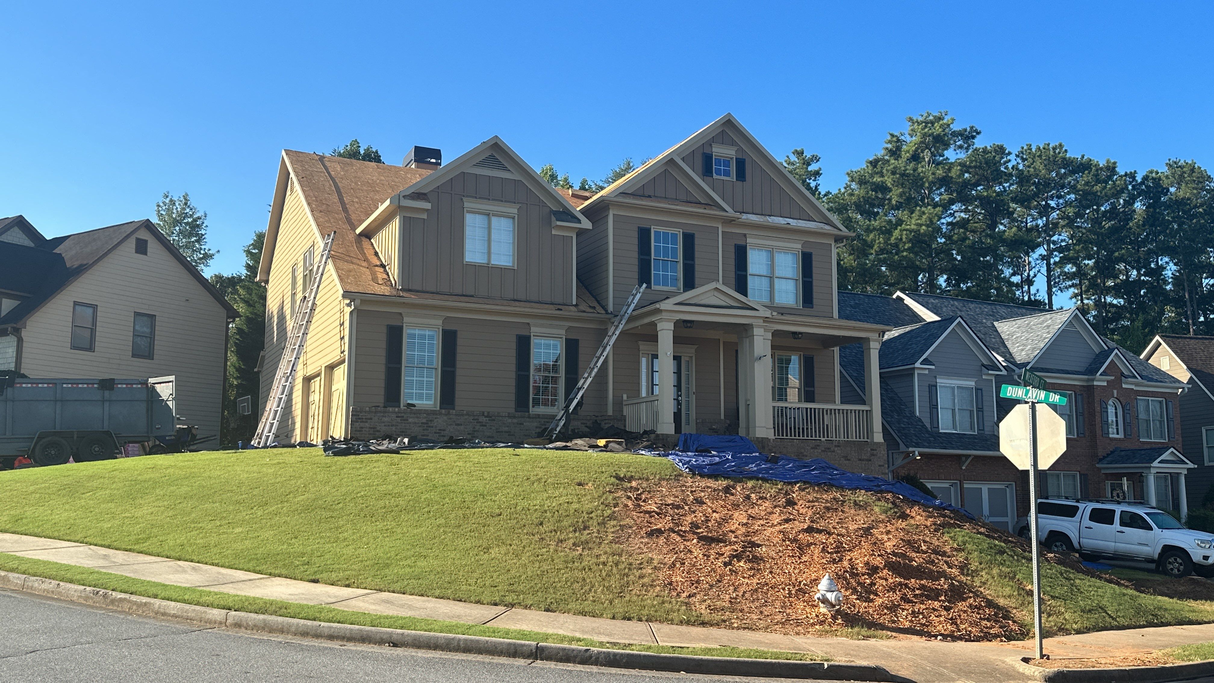 Residential Roofing Installation using Owens Corning Duration Total Protection Roofing System by NBS Roofing, Inc.