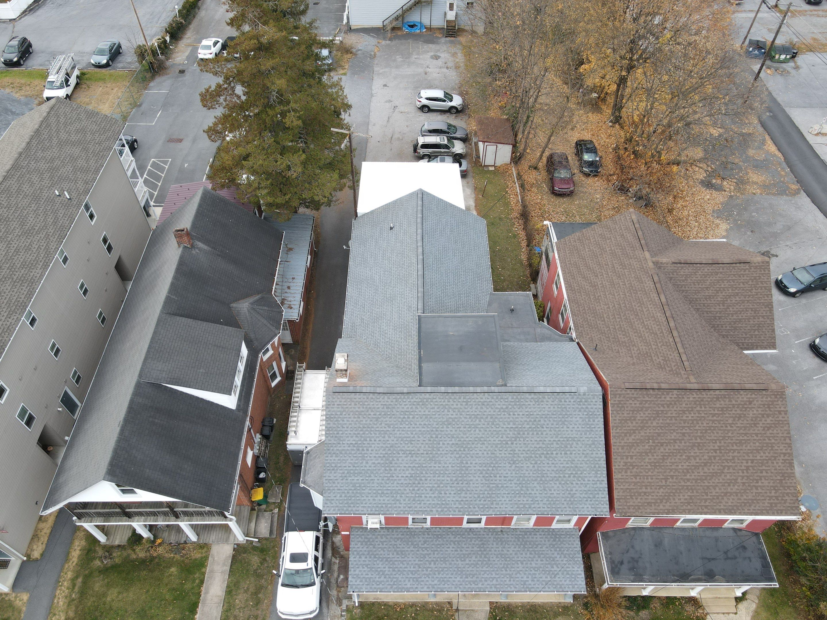 Commercial Roofing Installation using Gaf Hdz Architectural Shingle by Teflon Roofing