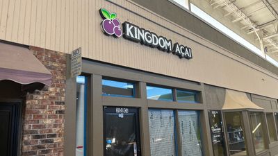 Channel Letters and Acrylic Letters for Kingdom Acai