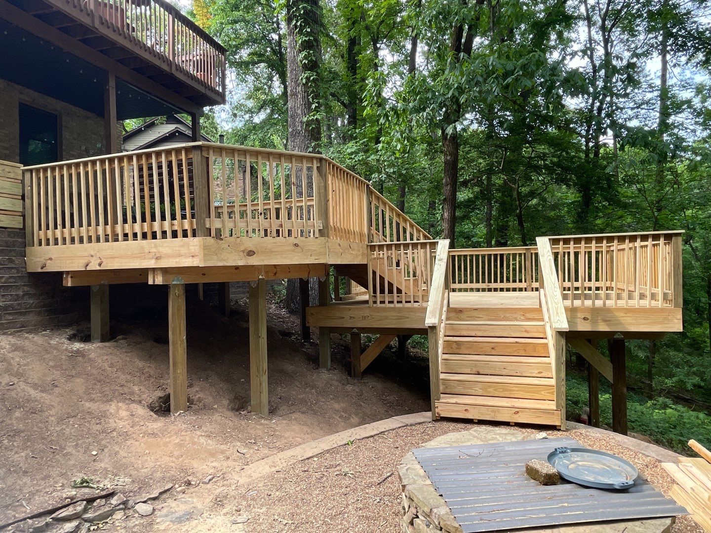 Riverchase - Tiered Deck by Pillar and Pine