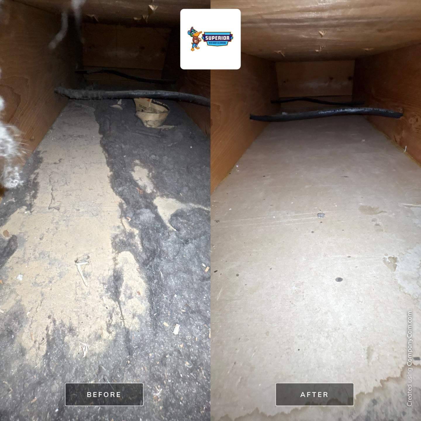 Air Duct Cleaning With a Vacuum Truck in New Castle, PA by Superior Air Duct Cleaning