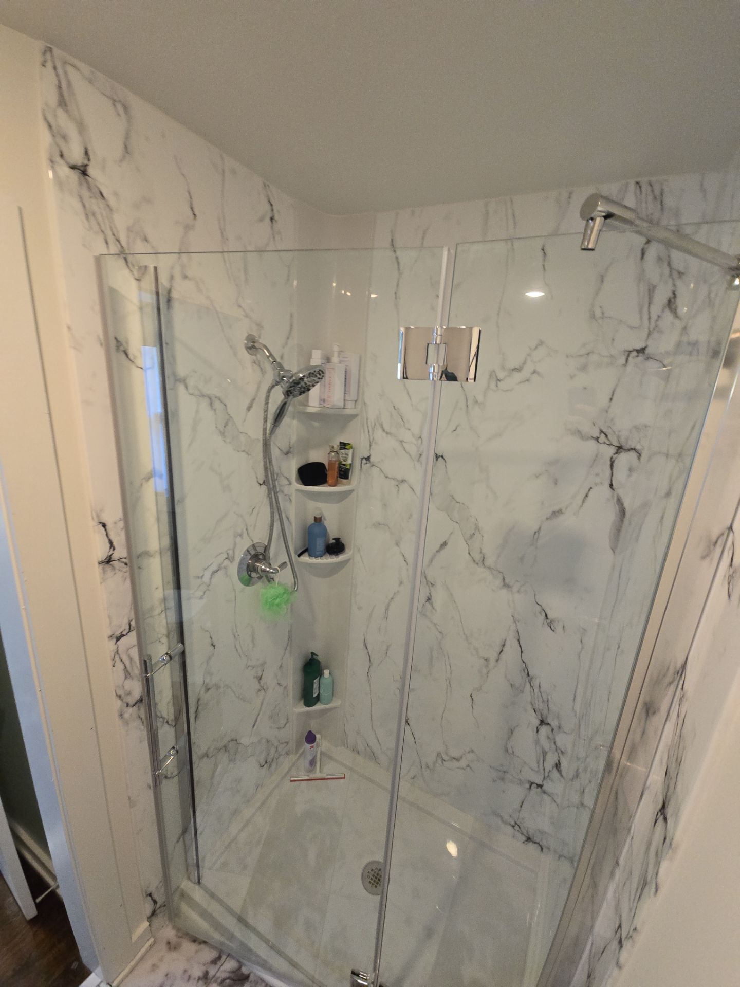 Bathroom Remodel using Acrylic by The Shower Company