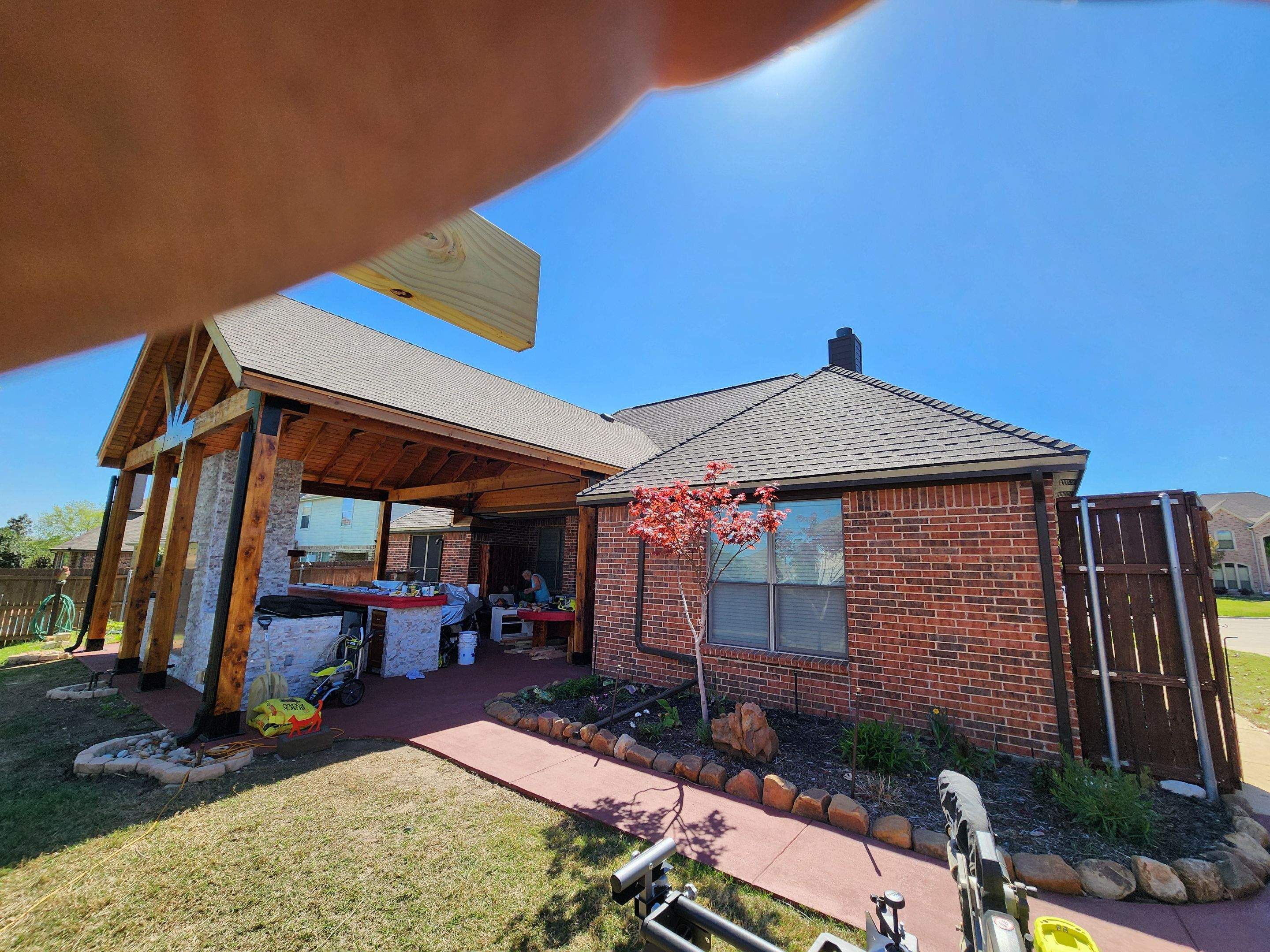 Project in Mansfield  by Zeus Exteriors