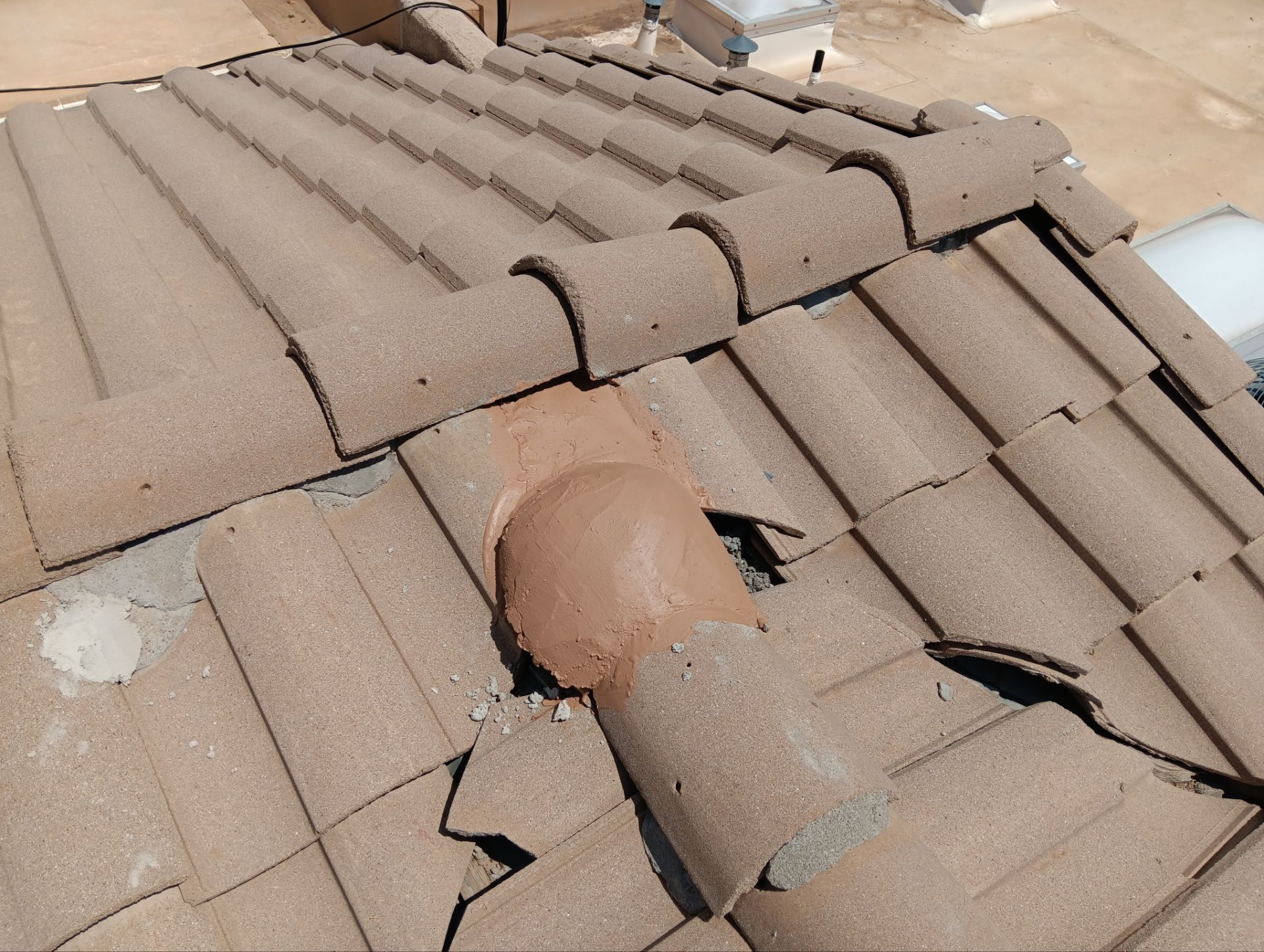 Tile and TPO Roof Maintenance and Gutter Cleaning in Sandia Heights by Doyle Roof Masters Inc