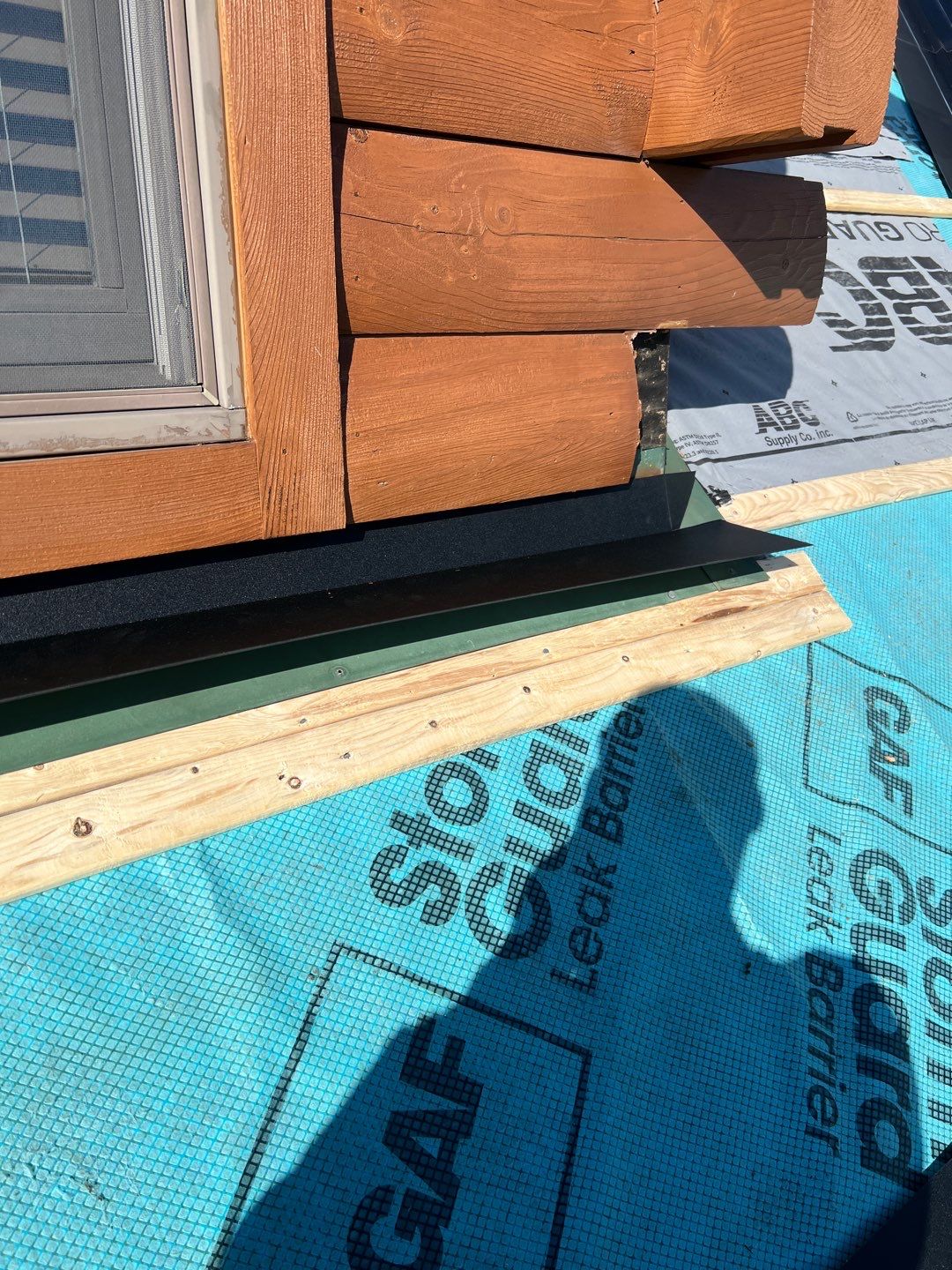 Residential Roofing Installation using Performance Panel Metal - Frost Black by RoofX 