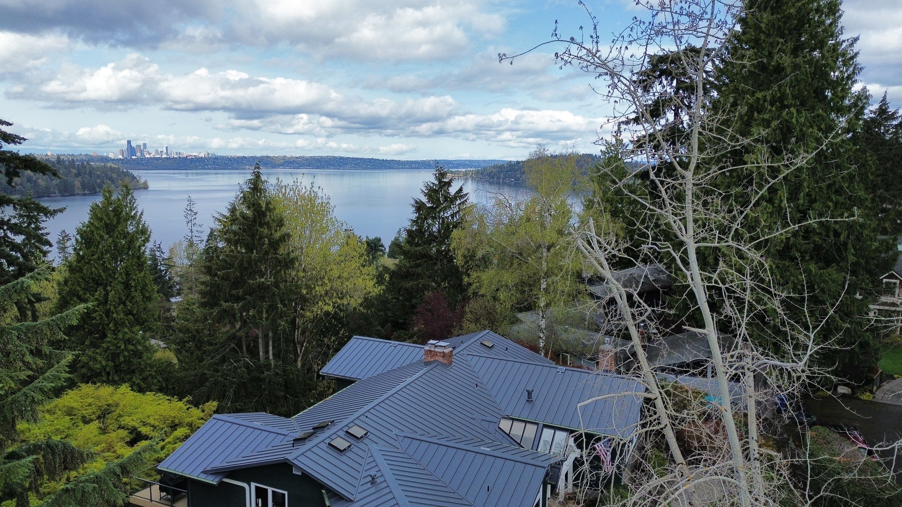 Mercer Island, Metal Roof Replacement, NRM 1000 by Proline Roofing & Restoration LLC