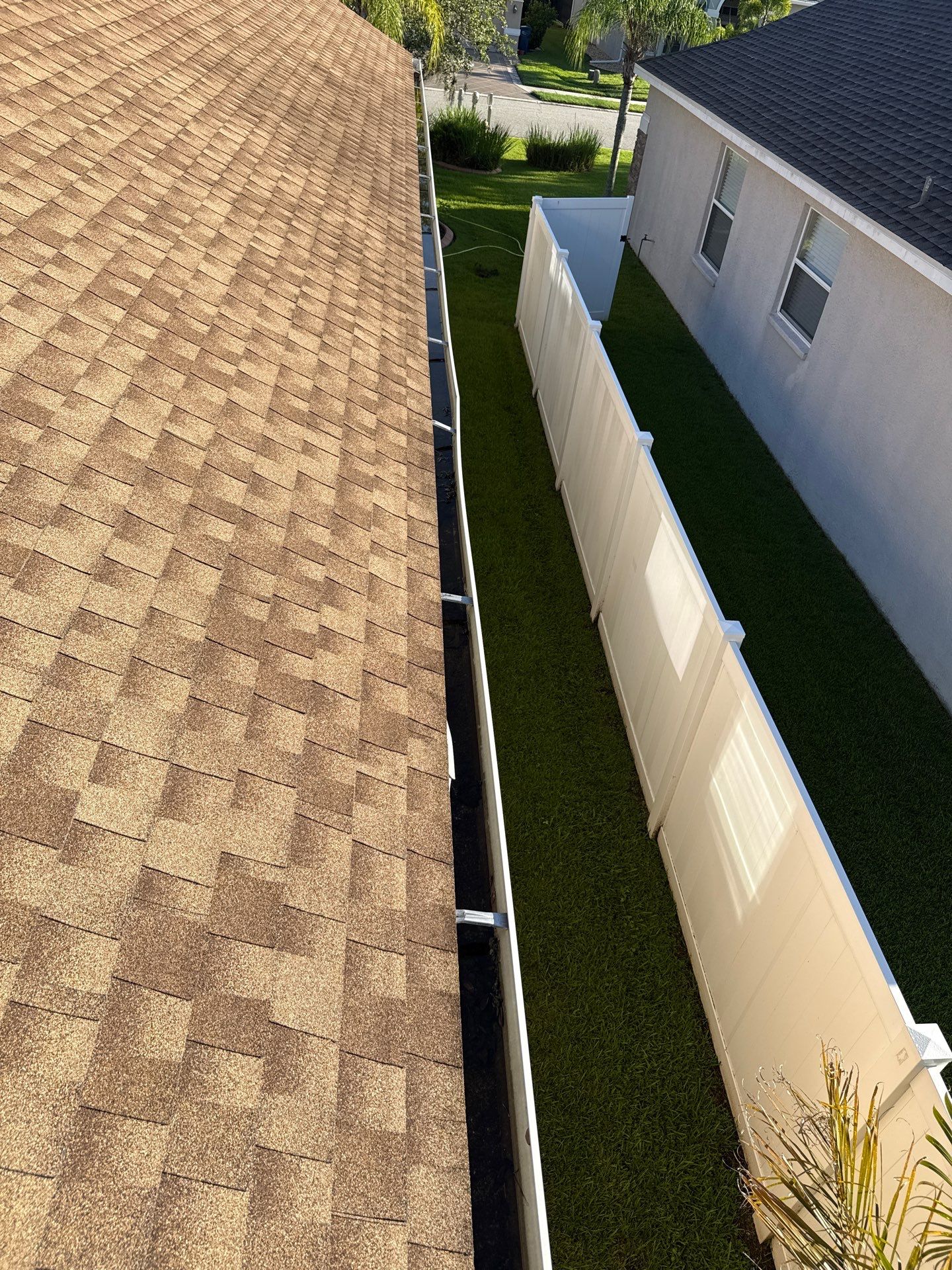 Gutter Cleaning Project – Oakley Place Community, Ellenton, FL by Sunshine AquaWash