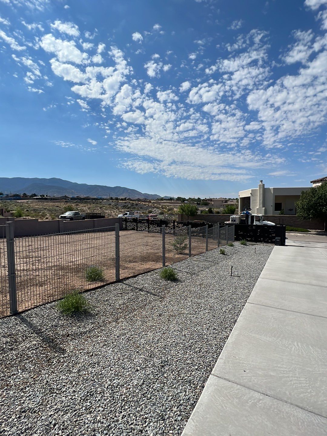 Residential using Custom Wrought Iron and DM Contempo by Valley Fence Company