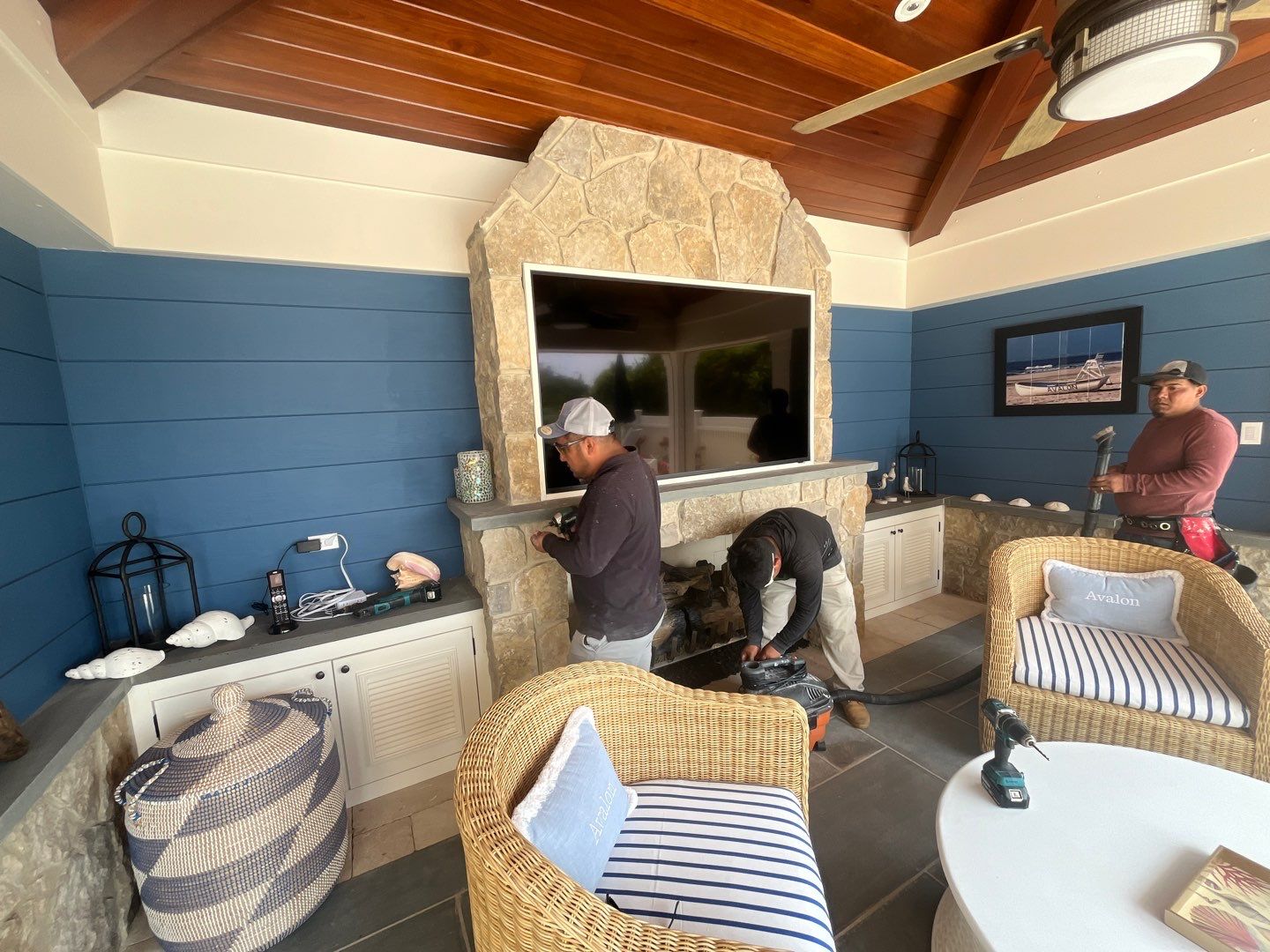 New Cabana Painting by FreshCoat Works LLC