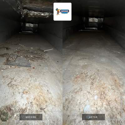 Air Duct Cleaning With a Vacuum Truck in Edinburg, PA