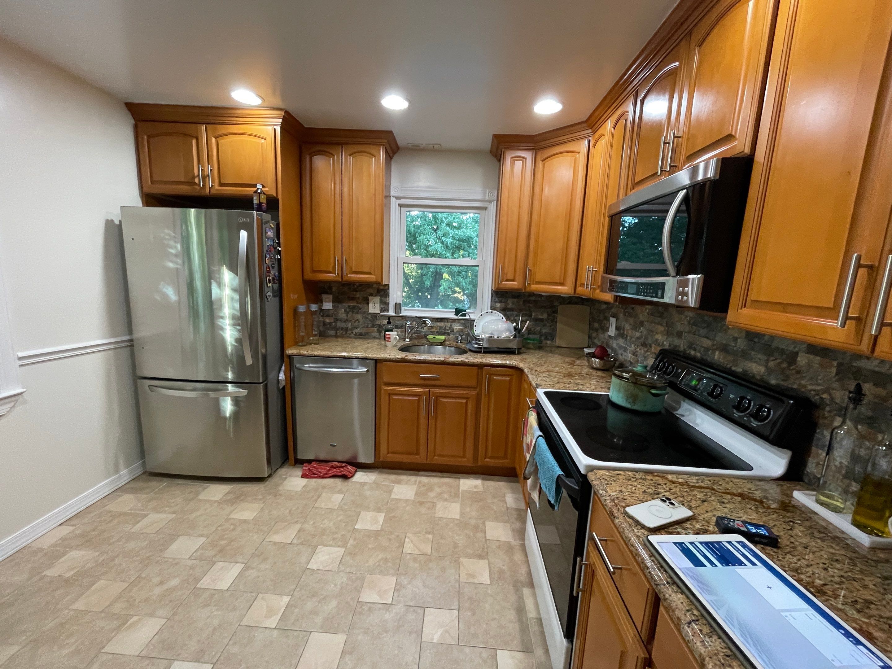 Kitchen Remodel using Cabinets by Home Concepts Construction