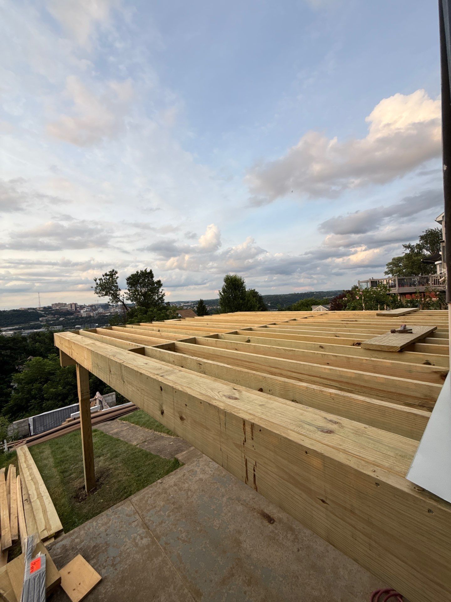 Deck Project in Southside Slopes by Cousins Roofing Siding & Decks