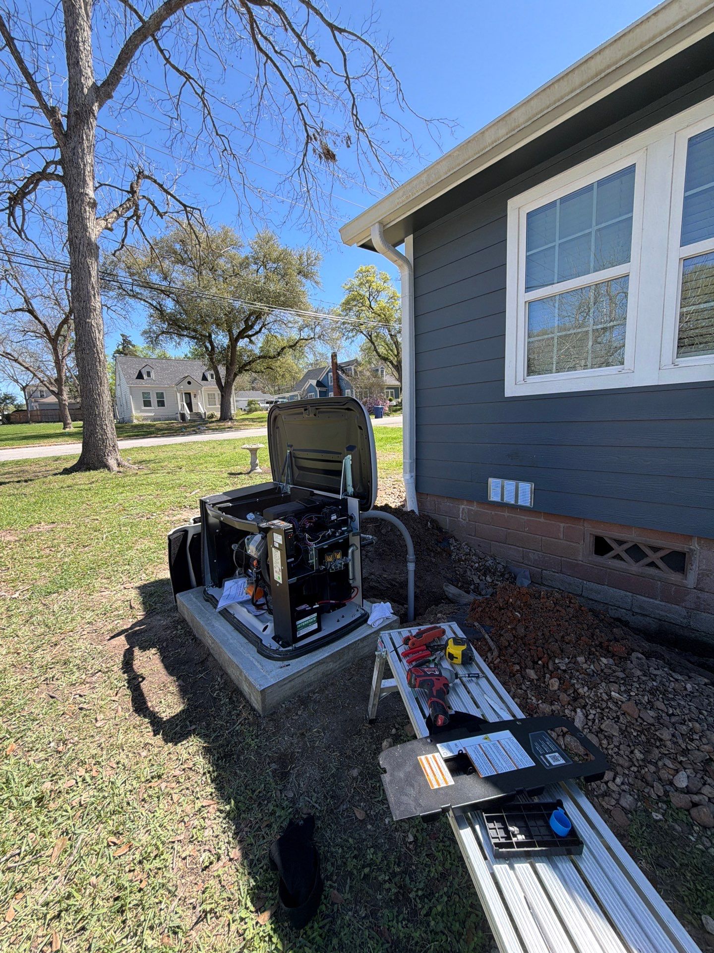 18kW Generac Home Standby Generator Installation in Huntsville, Texas by GenTex Elite Services