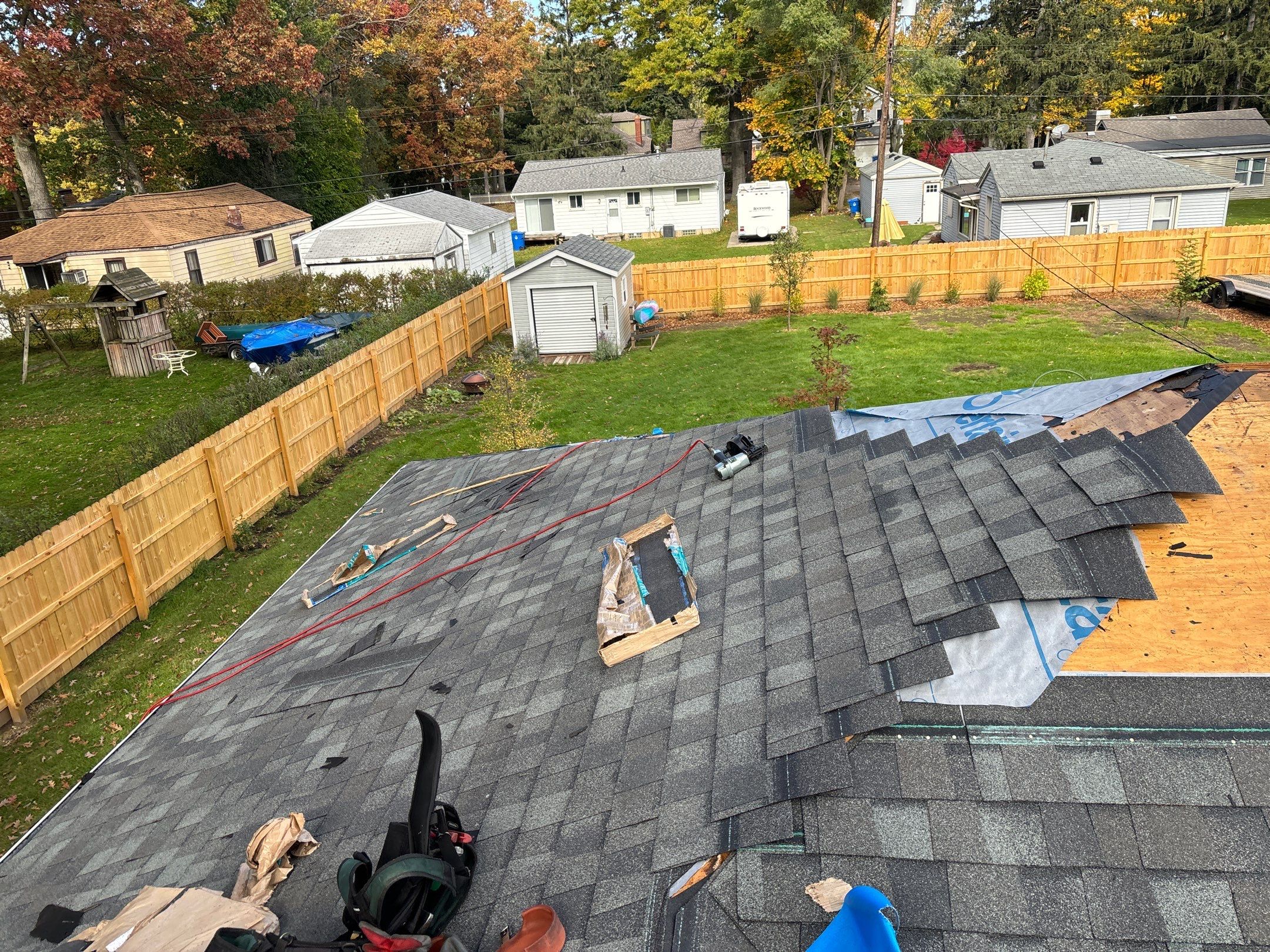 Roof Replacement using CertainTeed Landmark by 180 Contractors