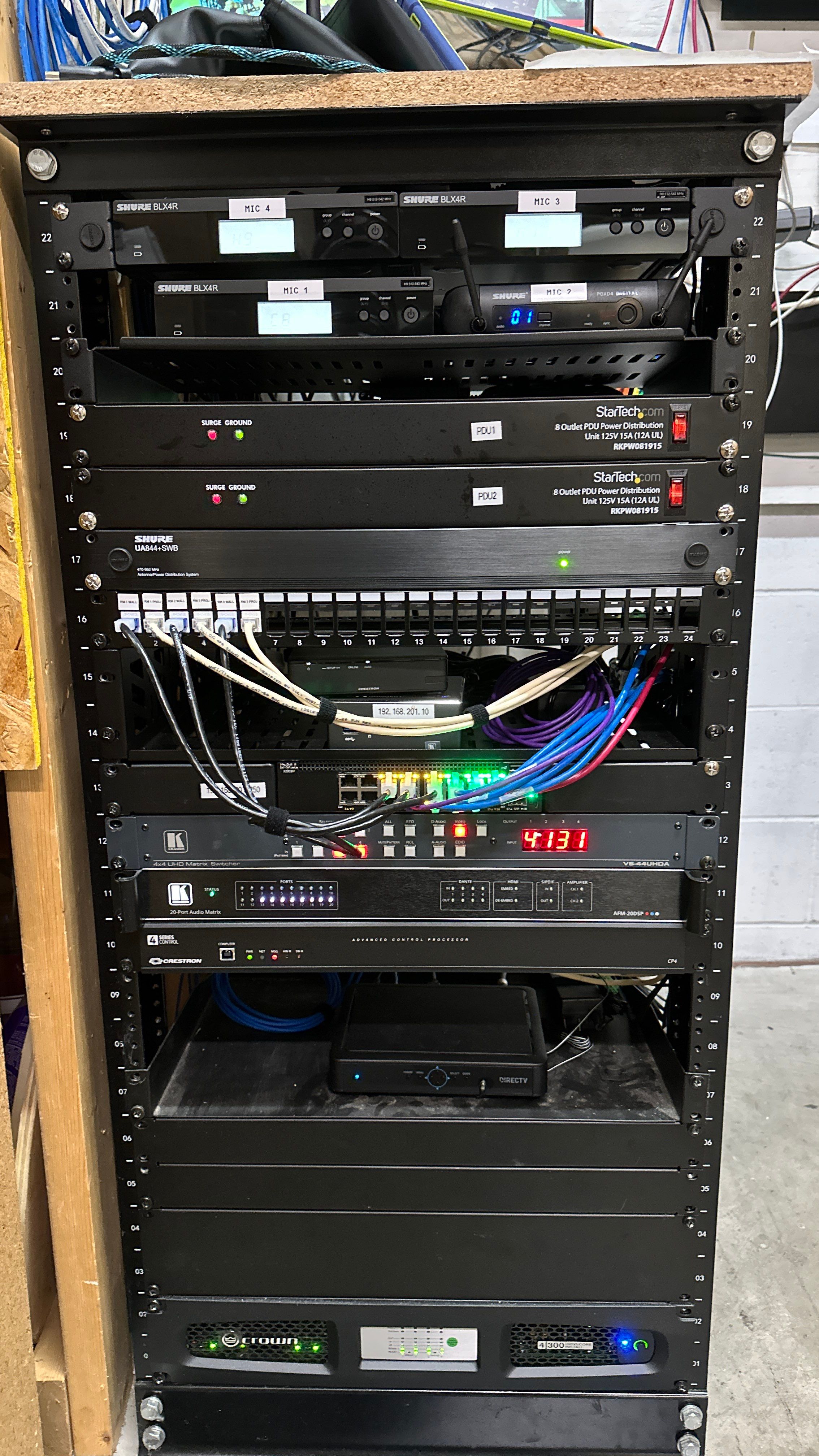 Banquet AV upgrade by AVSi