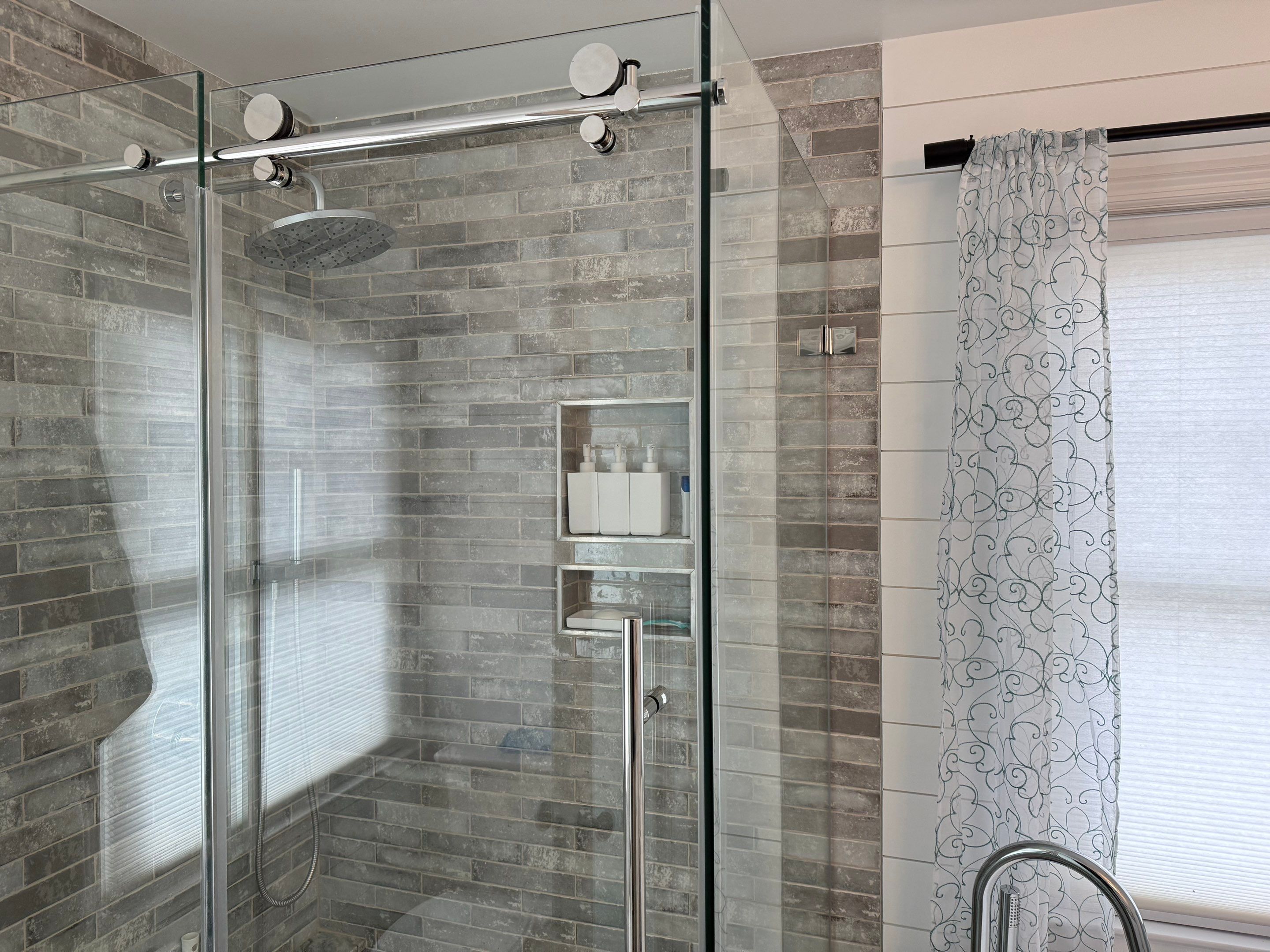 Bathroom Remodel using Tile by Home Concepts Construction