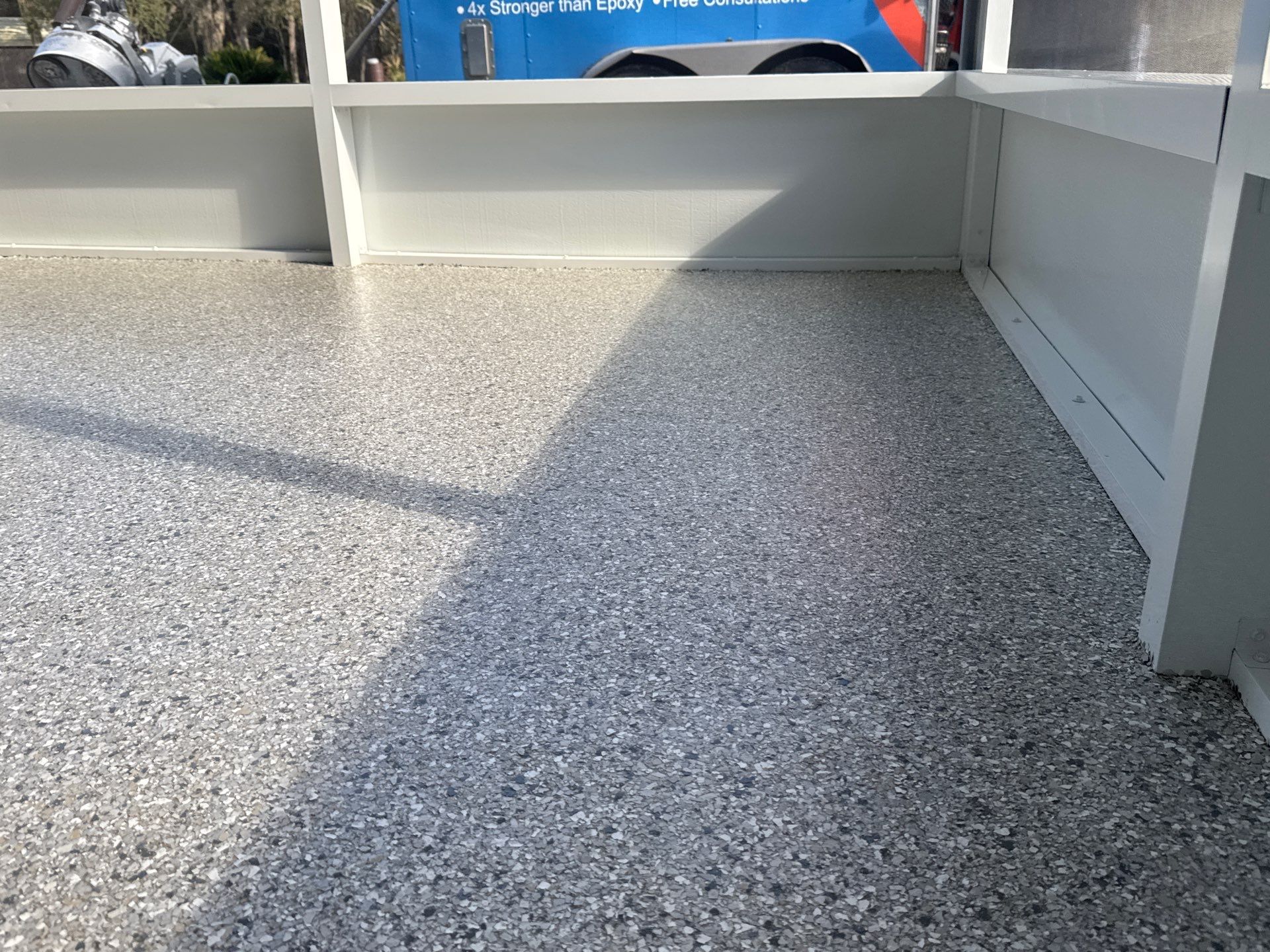 Porch in Fort McCoy, FL in Mount Everest  by Cross Creek Concrete Coatings