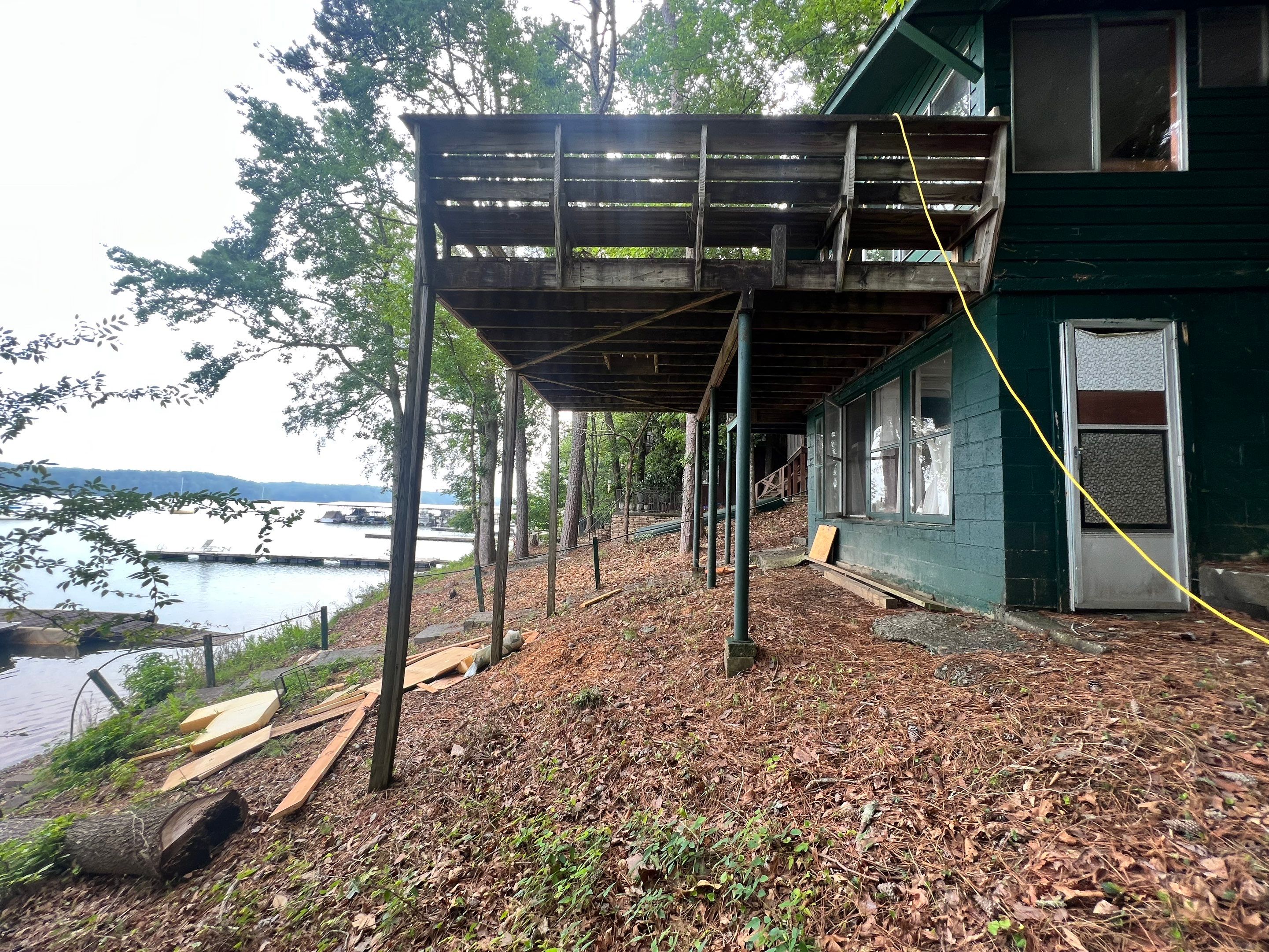 Lakefront Room Addition and Custom Deck Build in Acworth by Swift Home Renovations 