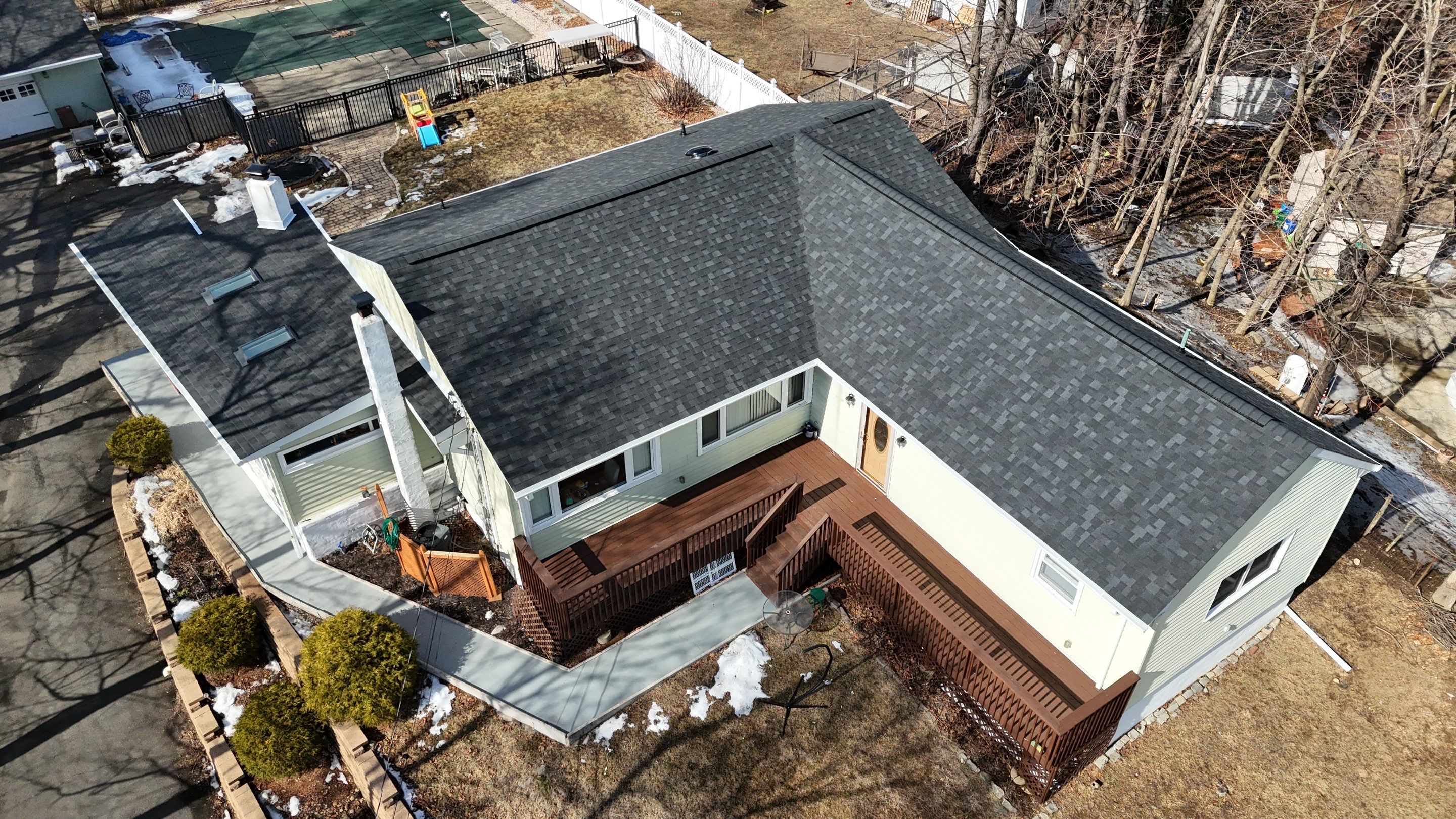 Roof Project in Wayne, NJ. by All State Home Improvement Inc.