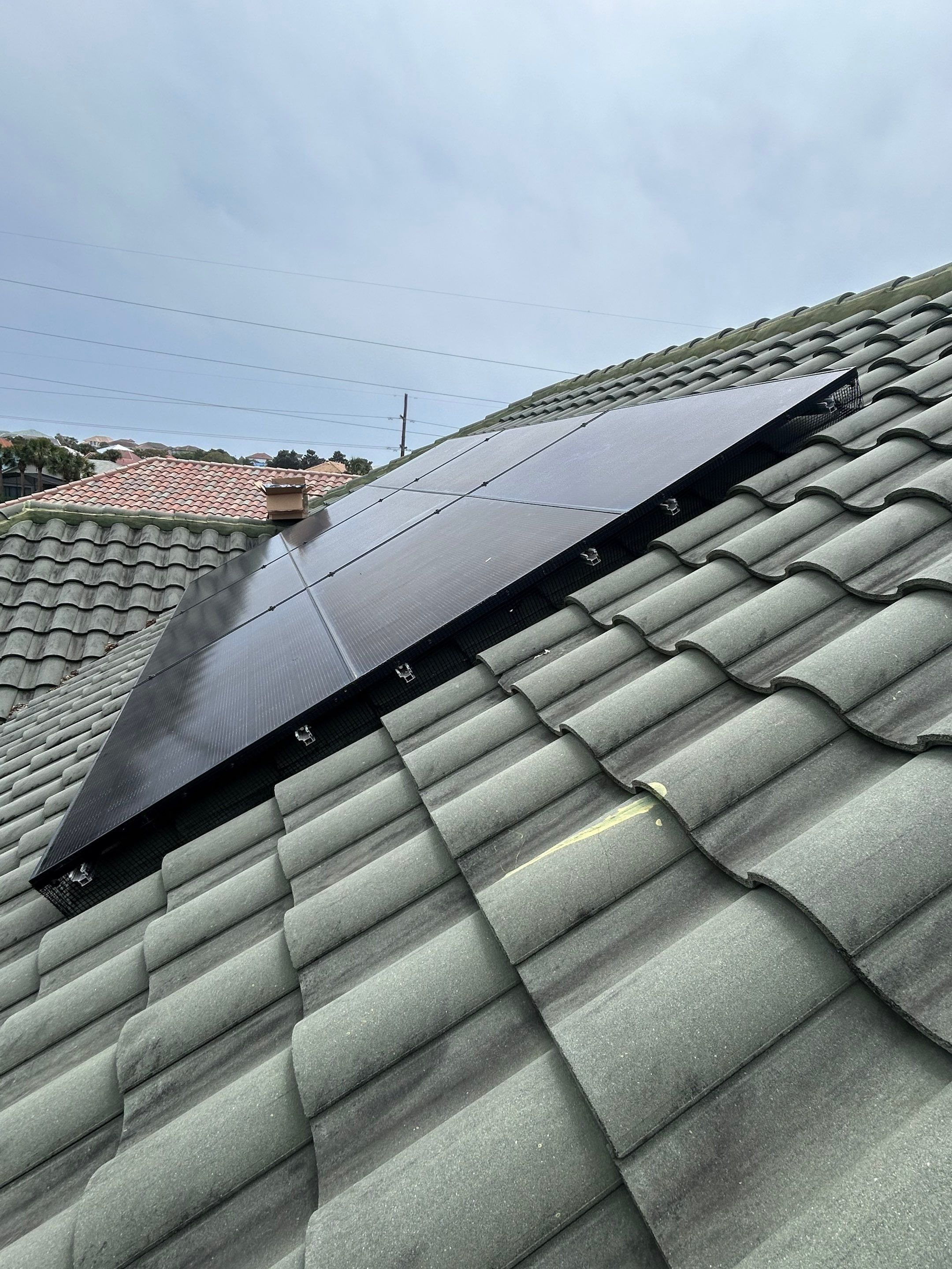 Solar Squirrel Defense System Installation by Gulf Solar Services