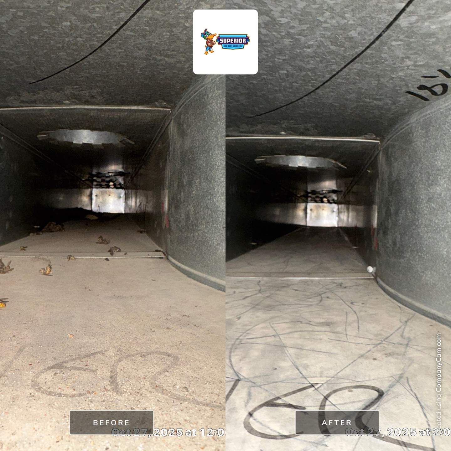 Air Duct Cleaning With a Vacuum Truck in Beaver Falls, PA by Superior Air Duct Cleaning