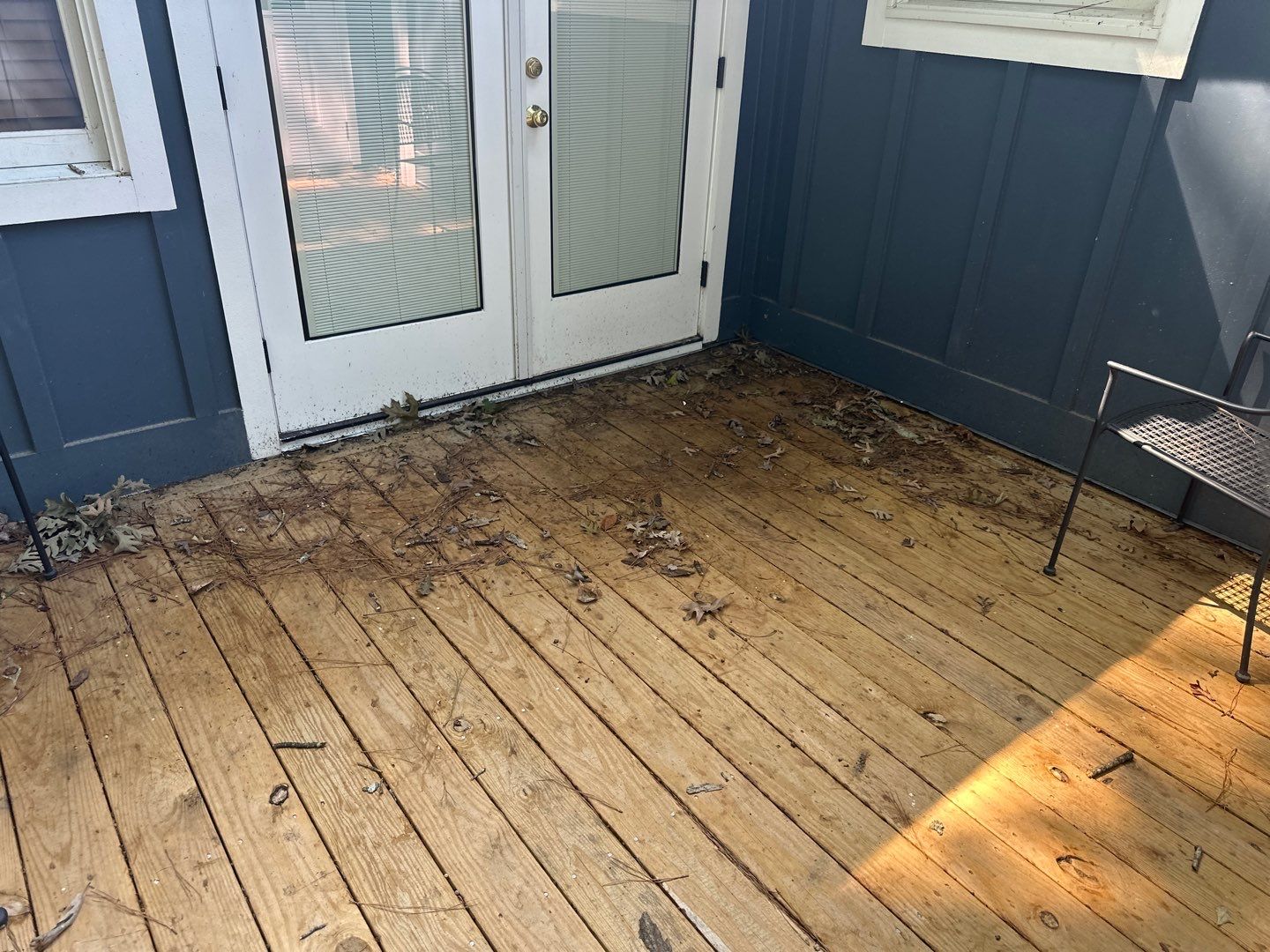 Weathered Deck using Wood Sealant by DuraSeal
