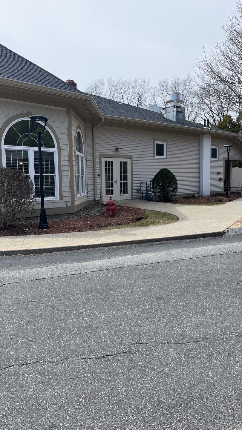 Benchmark Senior Living's Gutter Installation using 6" K-Style Aluminum Gutter by Gutter Pro Enterprises