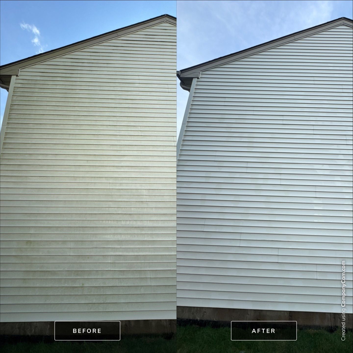 Project in McHenry by Simmons Power & Soft Washing