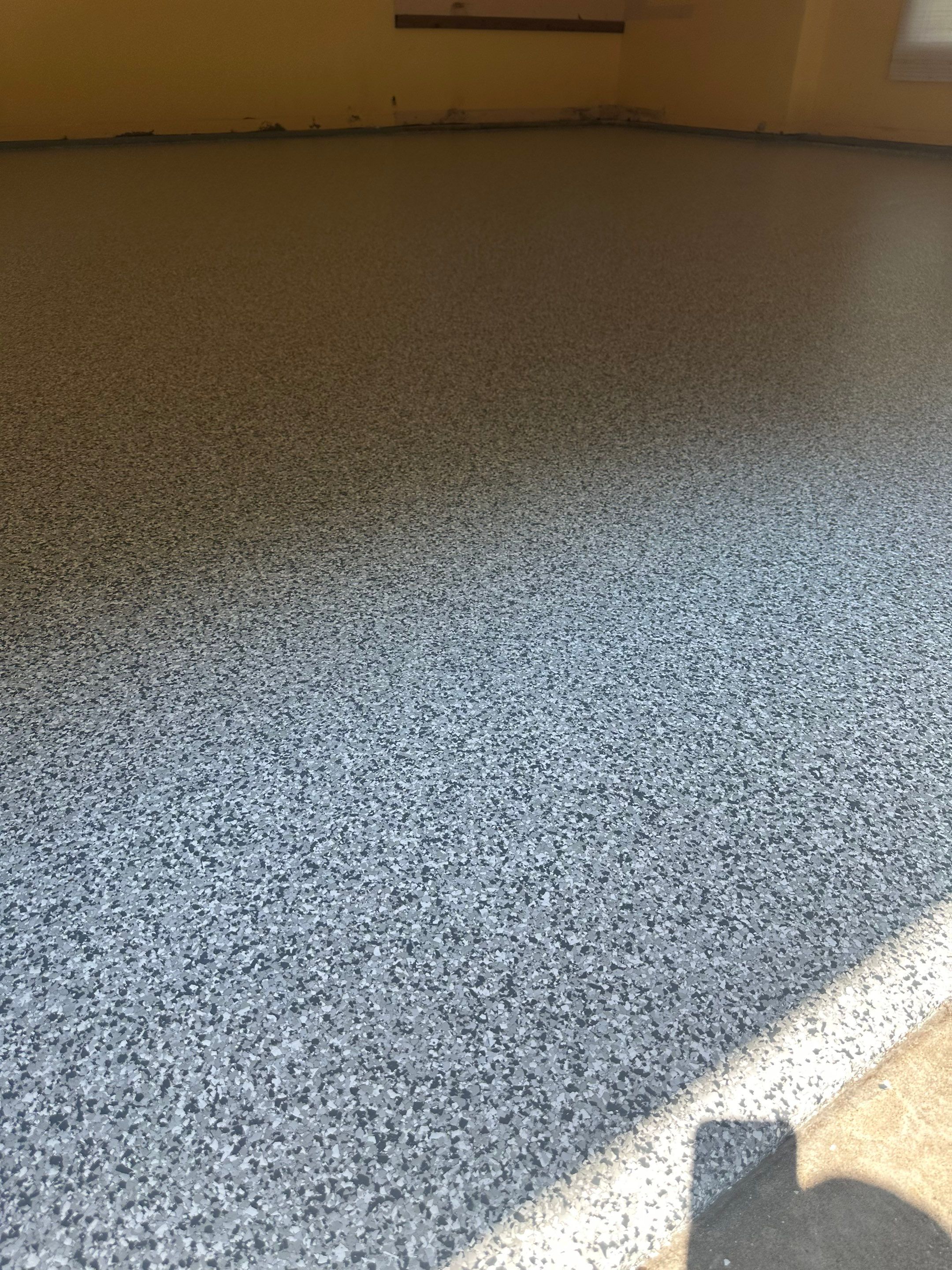 Garage Floor Coating using Gravel by My Garage Floor Guys