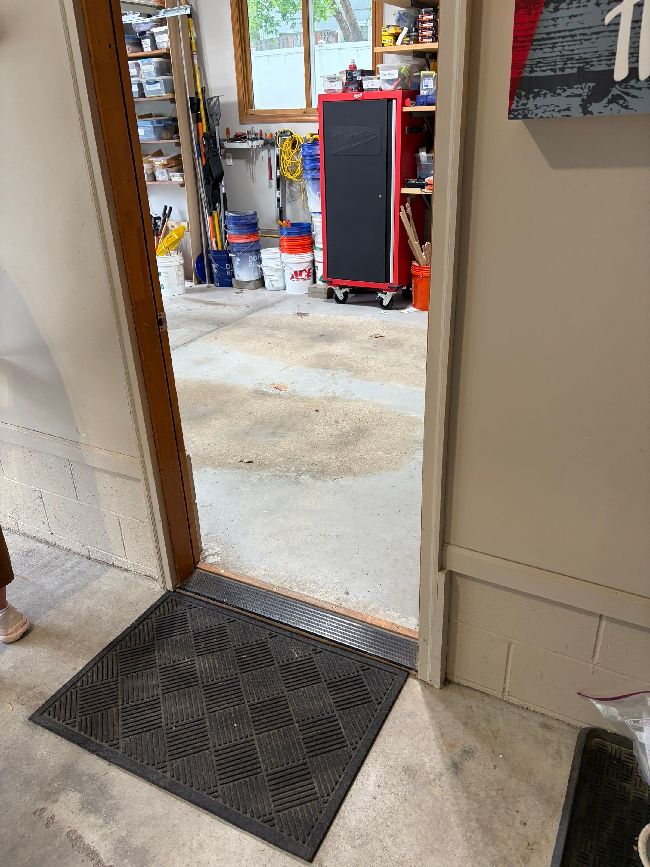 Multi-Phase Epoxy Floor Coating for Omaha Residential Garage by Granite Garage Floors