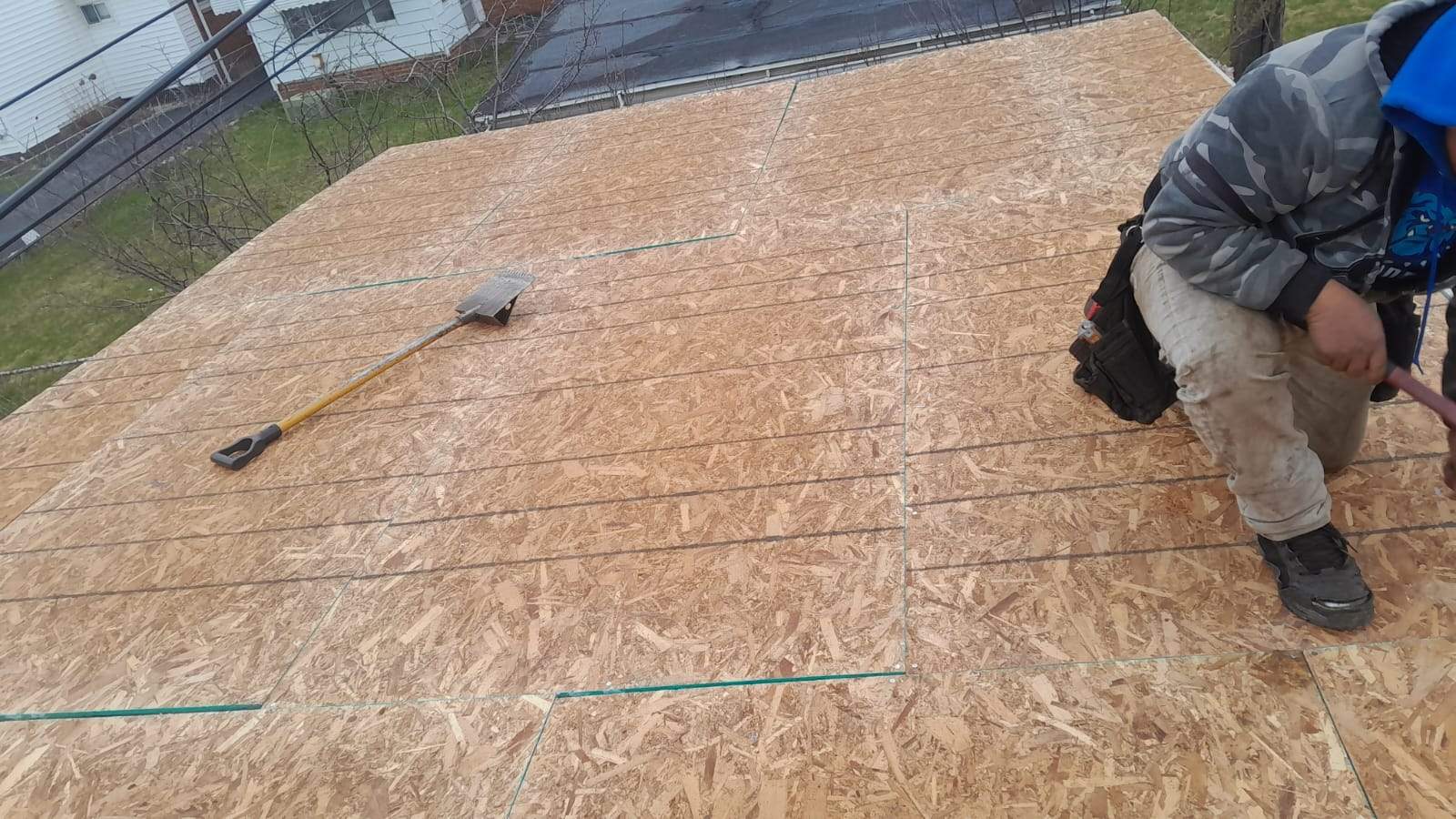 Detached Garage Roof and Decking Replacement by Atlas Roofing & Restoration
