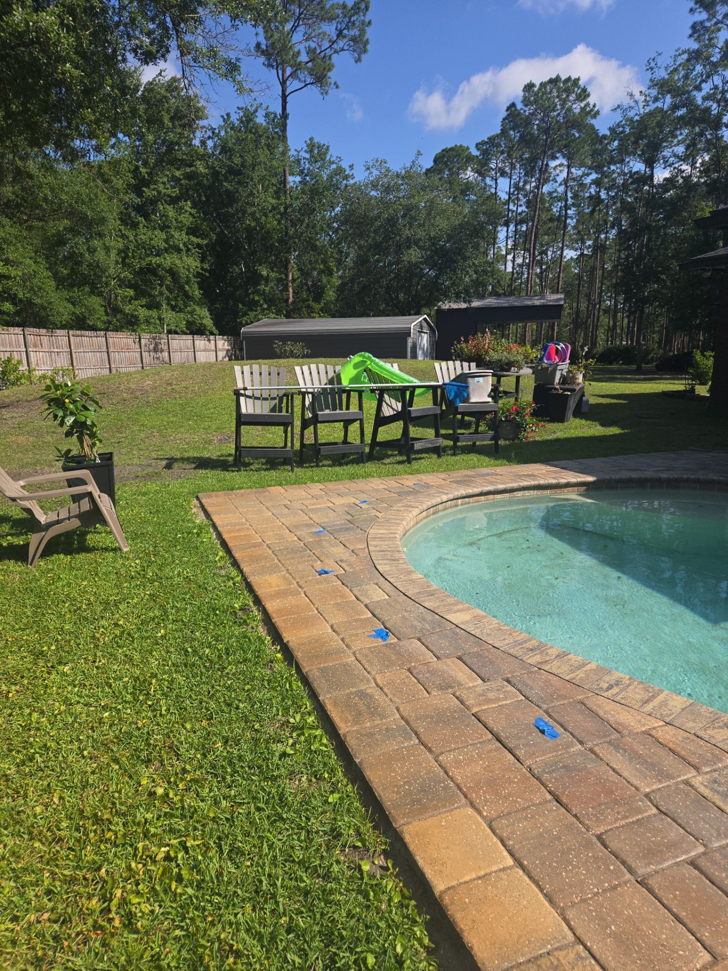 Pool Deck using Concrete Sealant by DuraSeal
