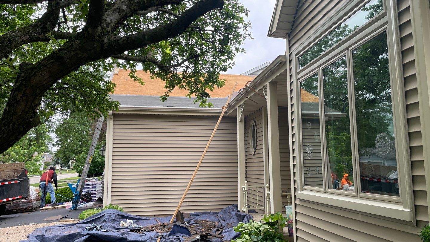 Residential Roofing Installation using GAF Timberline HDZ by Pro Home Services Inc