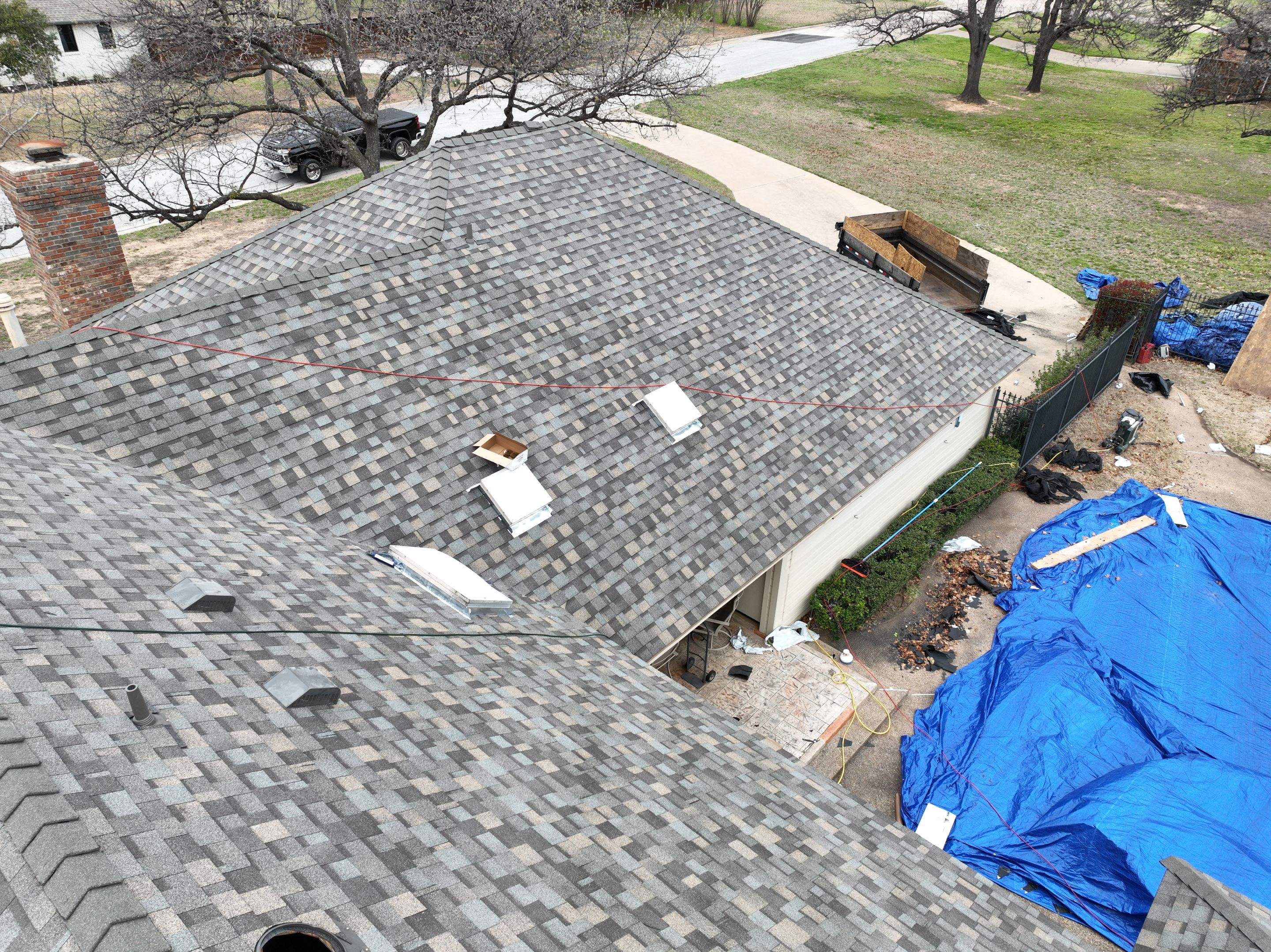 Residential Roofing Installation using Iko Nordic by Becker Roofing and Exteriors