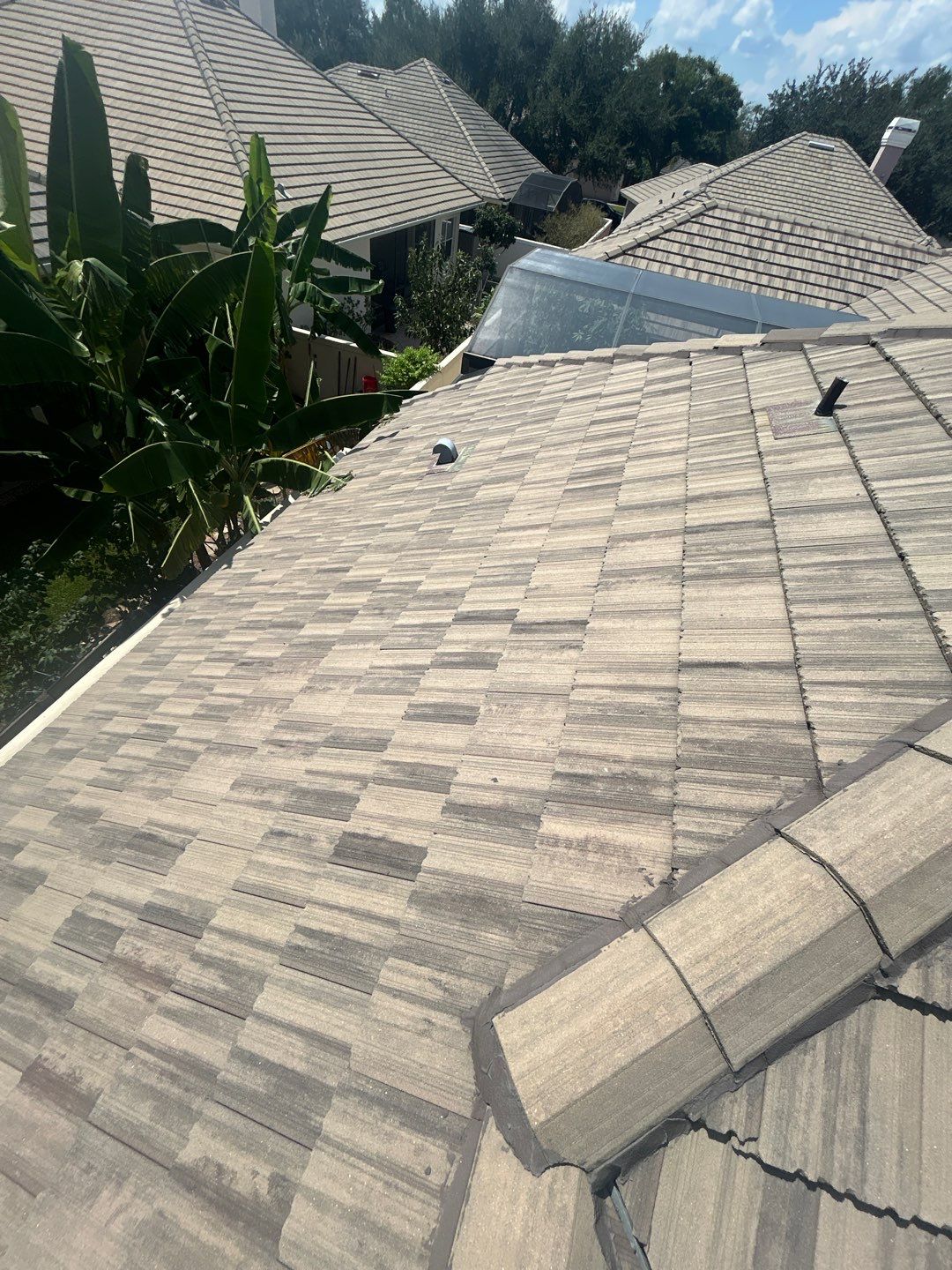 Concrete Tile Roof Repair and Gutter Maintenance in Orlando by Fortified Roofing Solutions Corp.