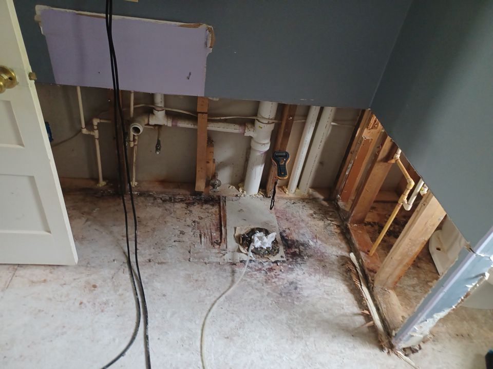 Project in Croswell by EzDry Water Mitigation & Property Restoration