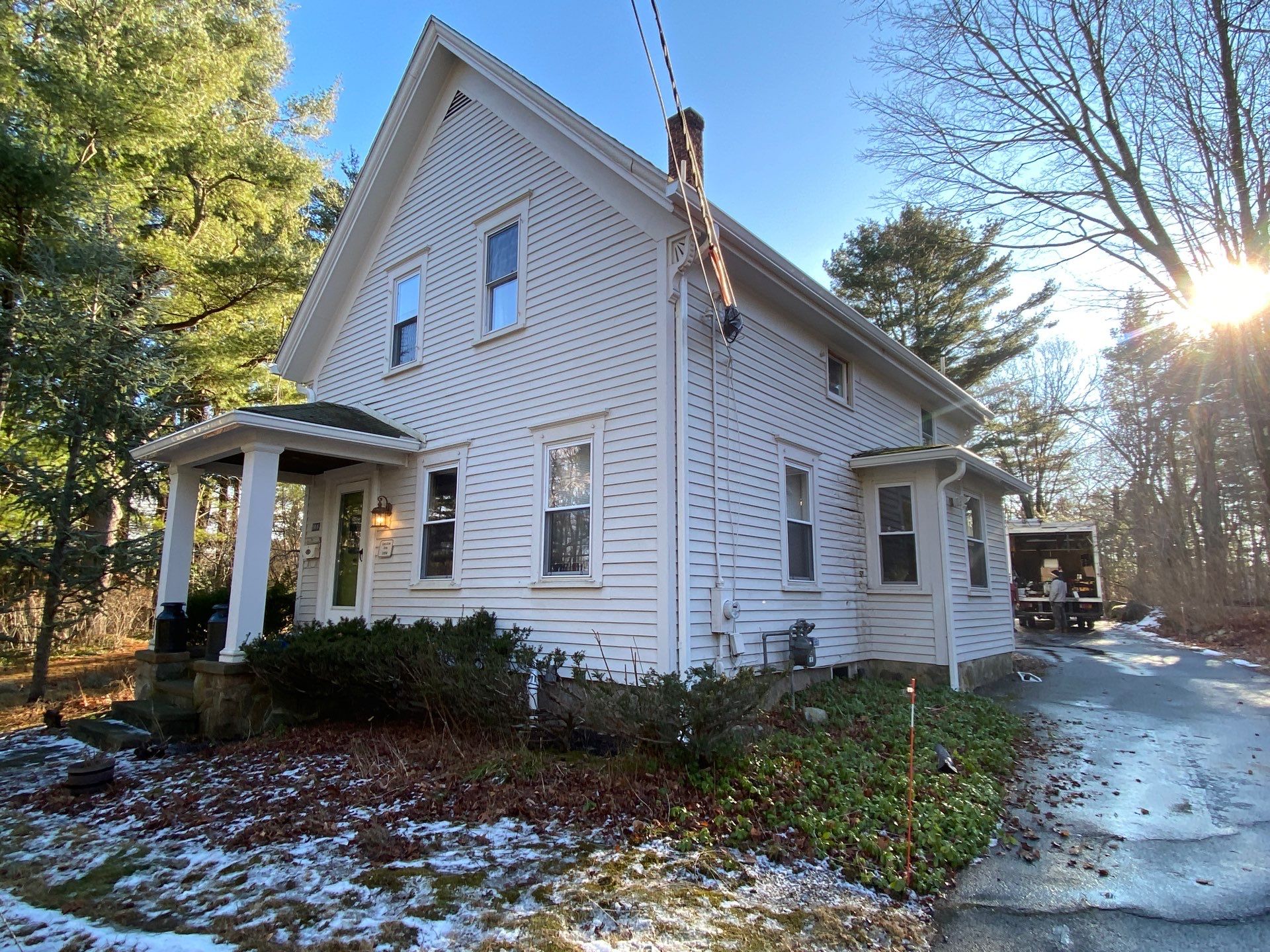 6" K Style Gutter Install in Easton MA by Gutter Pro Enterprises