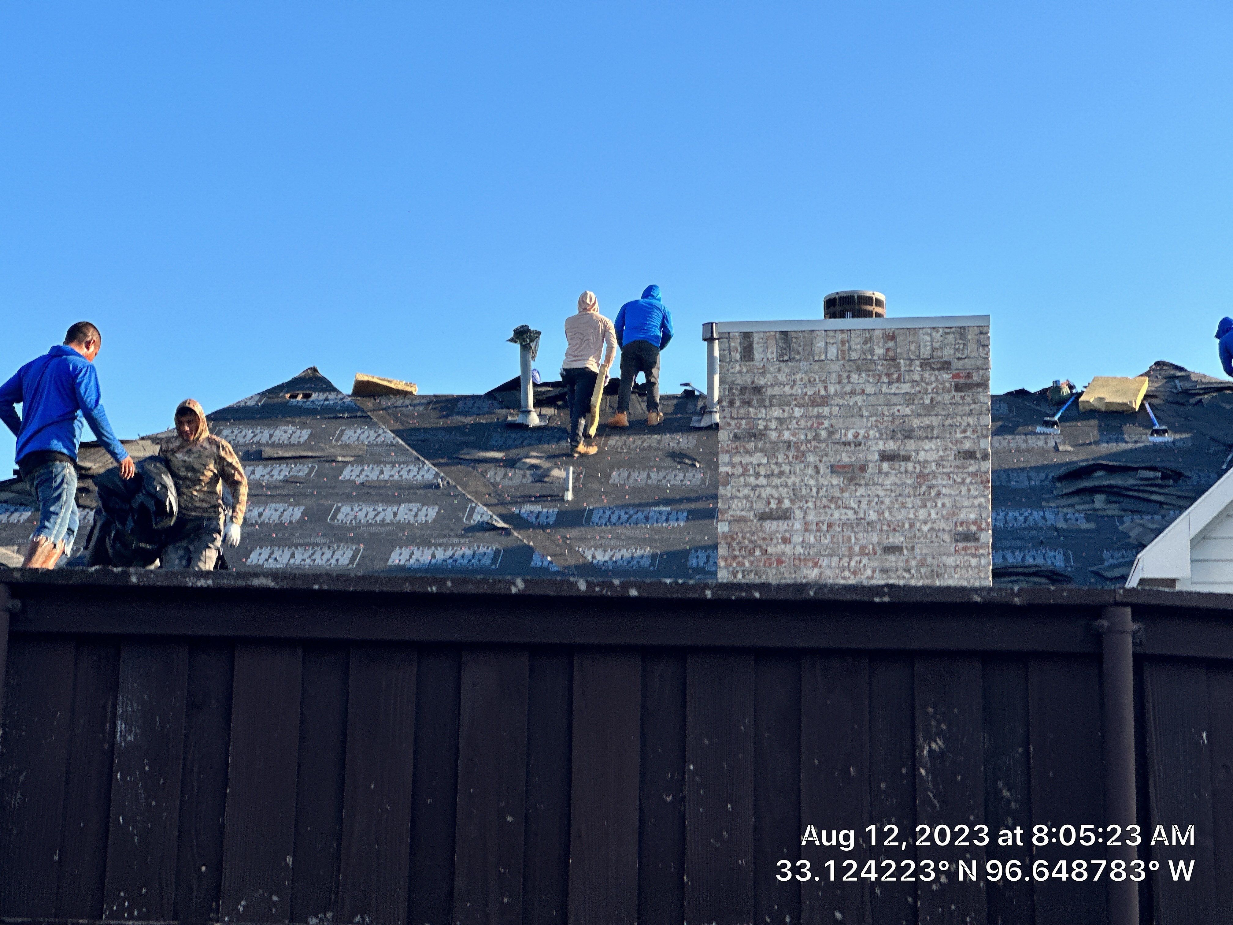 Property Repairs After Hail Storm Plano Texas by Eminent Roofing & Auto Hail Repair