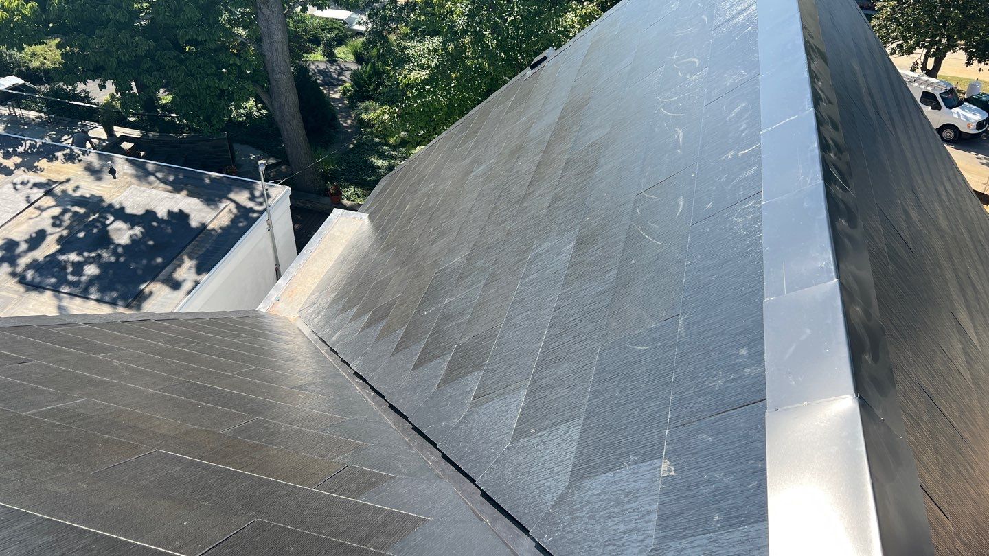 Tesla Solar Roof near Washington, D.C. by American Home Contractors