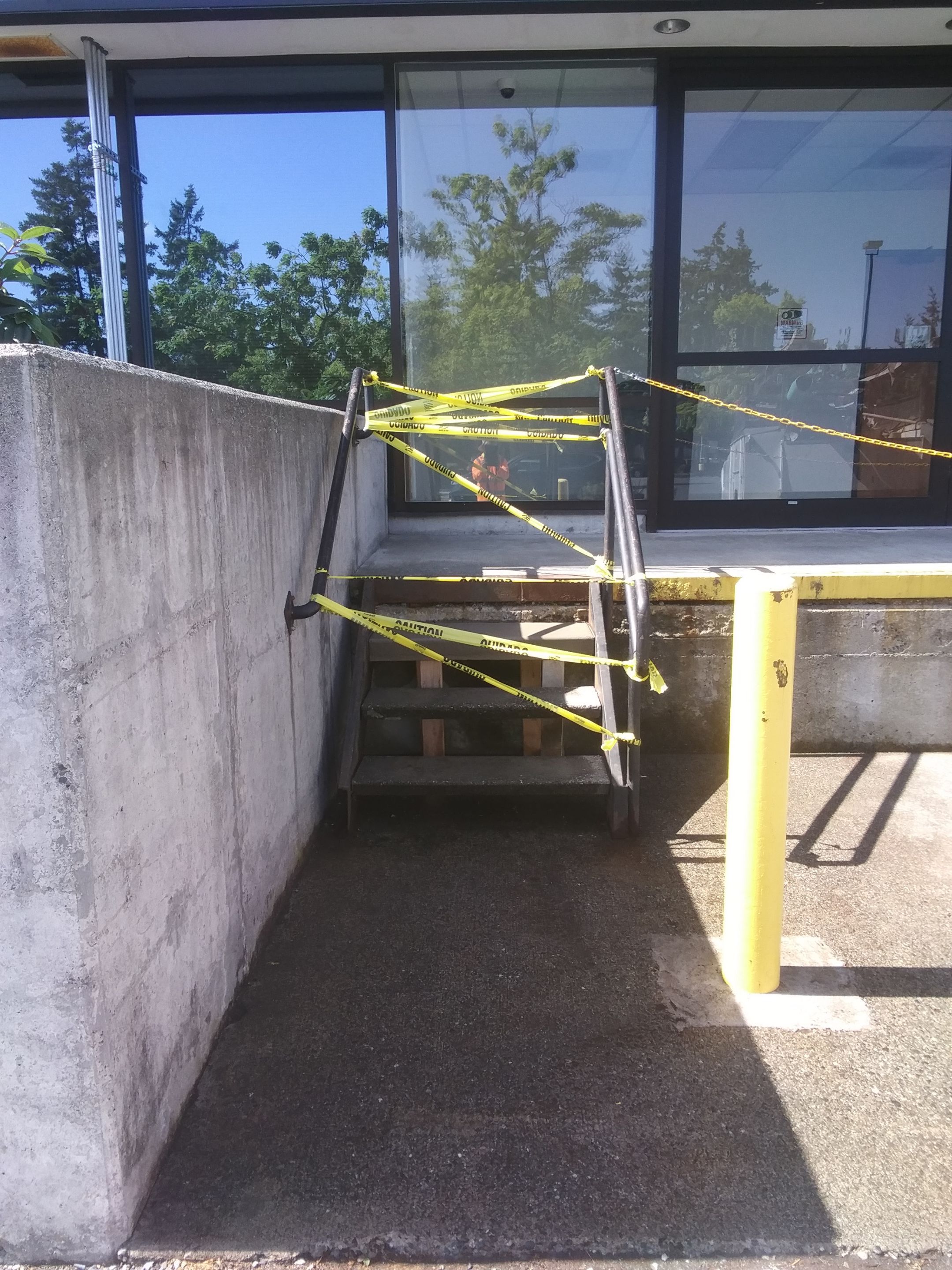Colliers | Concrete Stair Repair  by Jireh Asphalt & Concrete Inc 