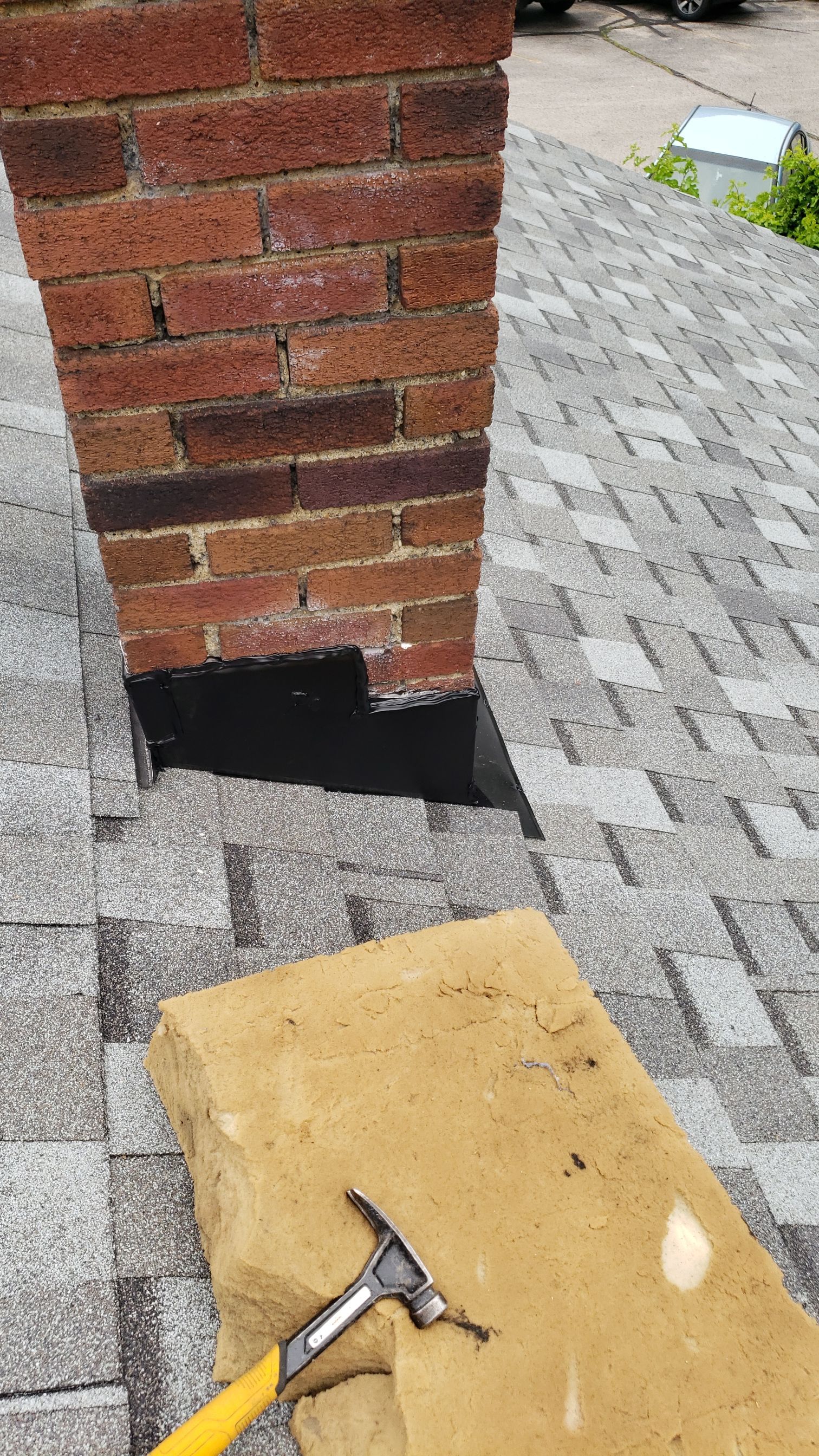 ATLAS PINNACLE COLOR: COASTAL GRANITE DRIP EDGE: WHITE by Eagle Eye Roofing