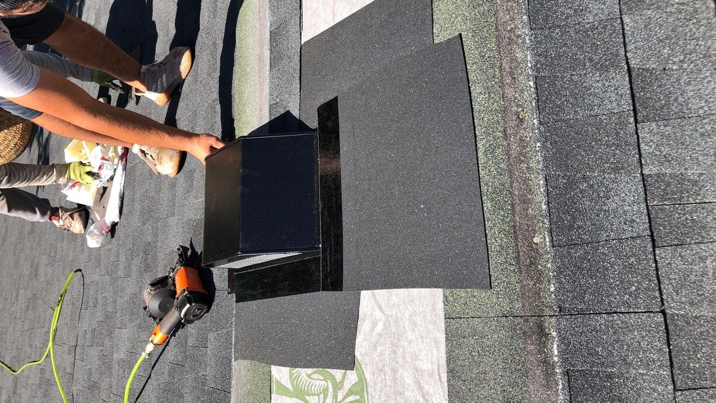 Residential Roofing Installation using GAF Natural Shadow  by A & H Roofing and Contracting