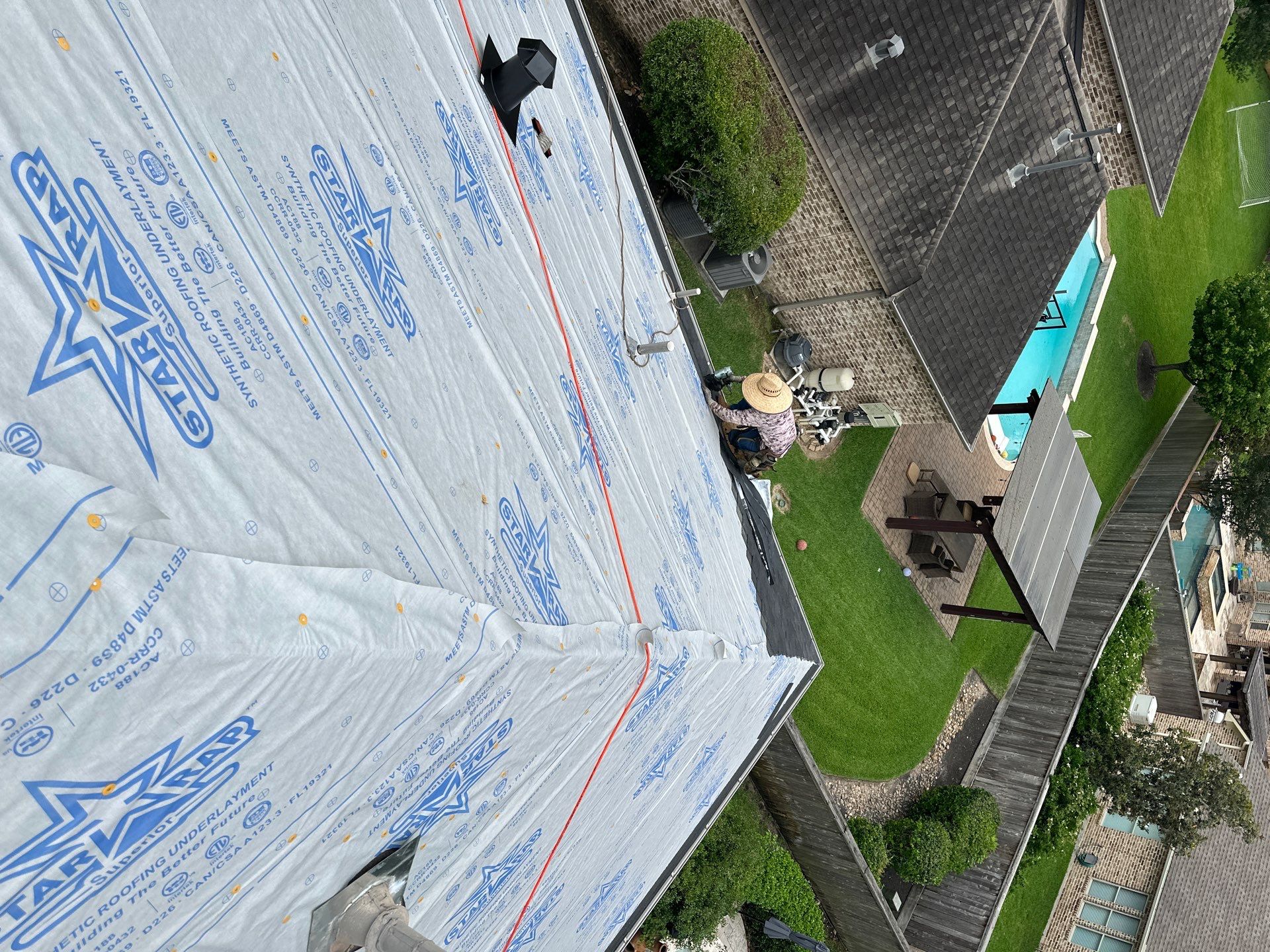 Project in Spring by Motion Roofing