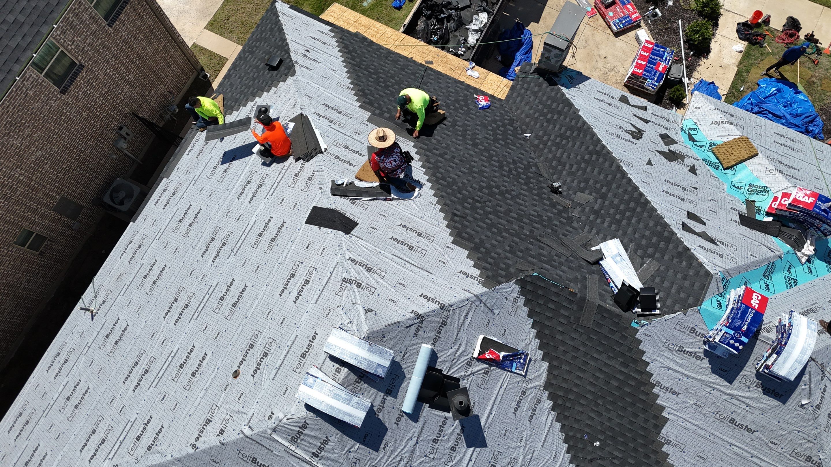 Project in Frisco by Zeus Exteriors