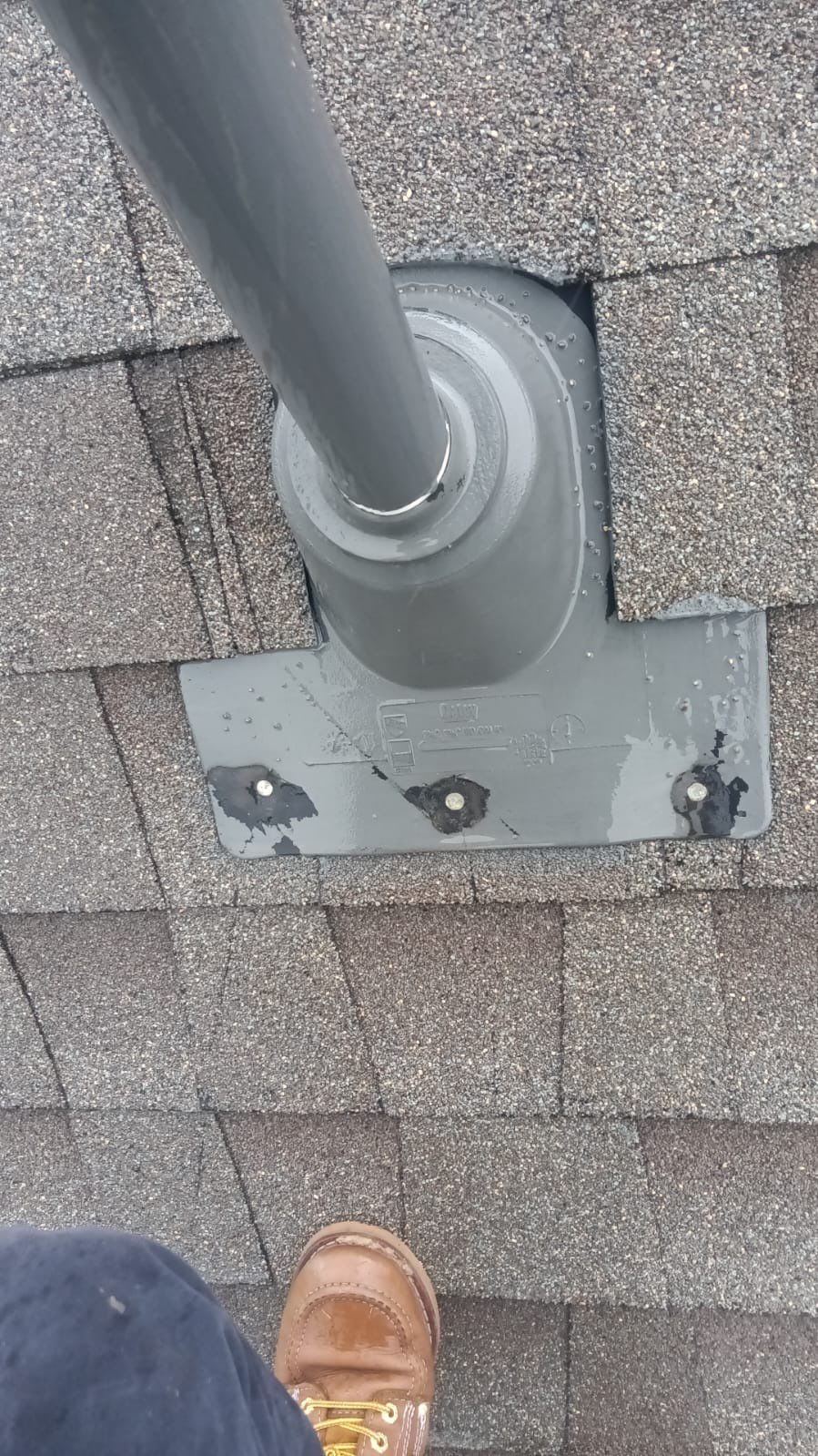 Hail Damage using Owen's Corning Duration (Lifetime) Shingles by Roof Repair Company