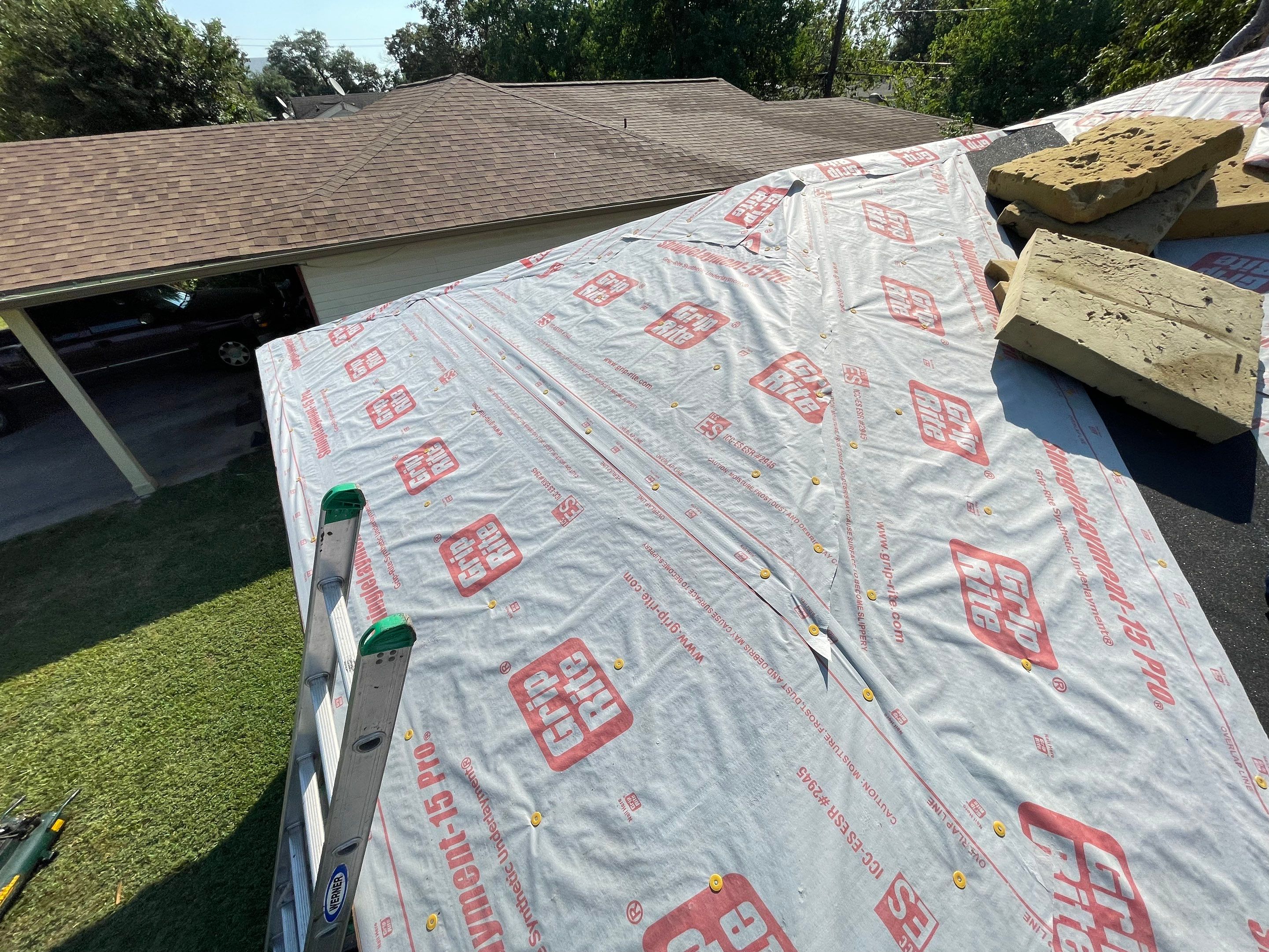 Residential Roofing Installation using Atlas Pinnacle® Pristine Pewter by CAP Roofing and Construction LLC