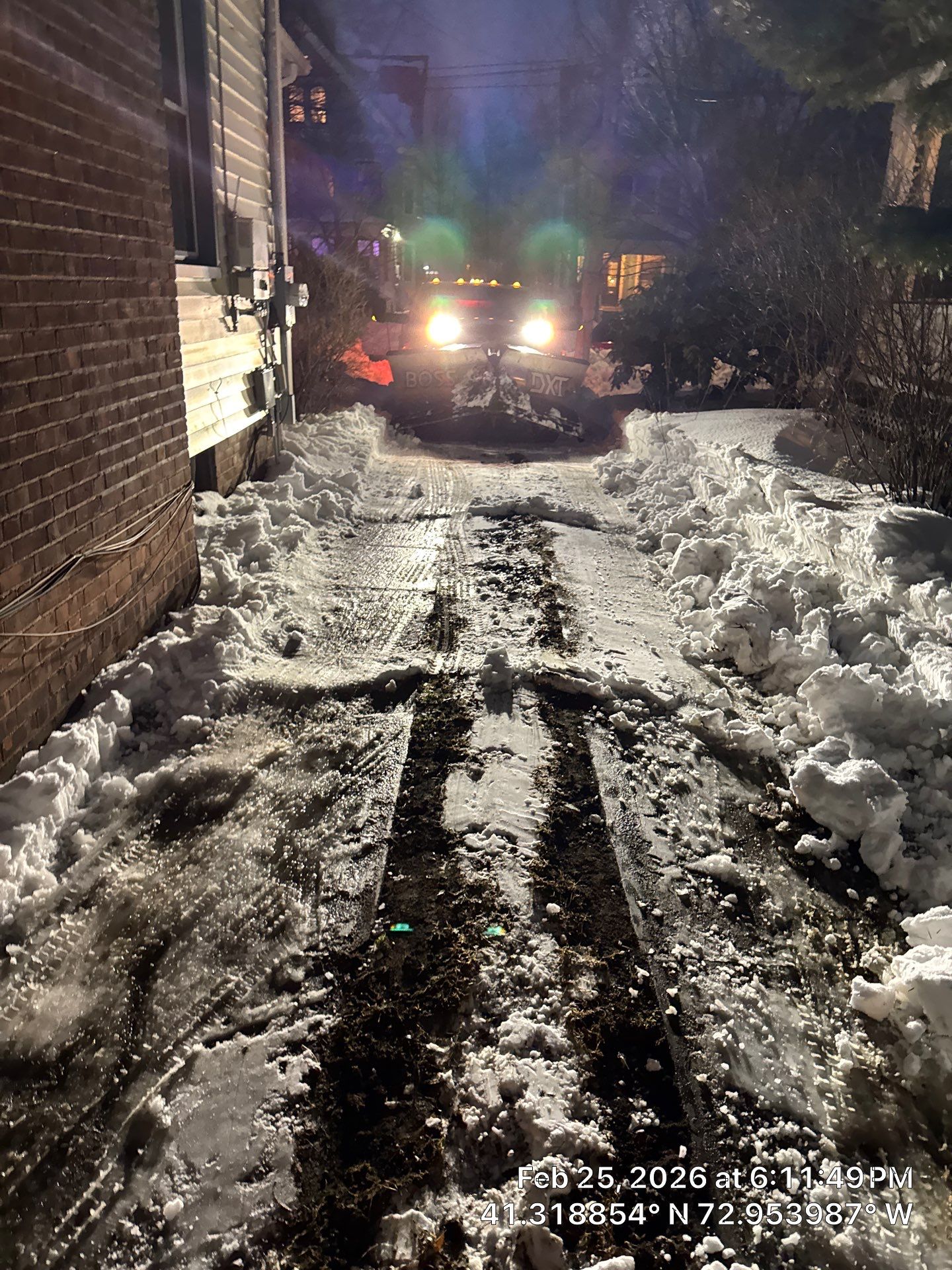 Residential Snow Plowing and Removal in New Haven by Diamond Image LLC