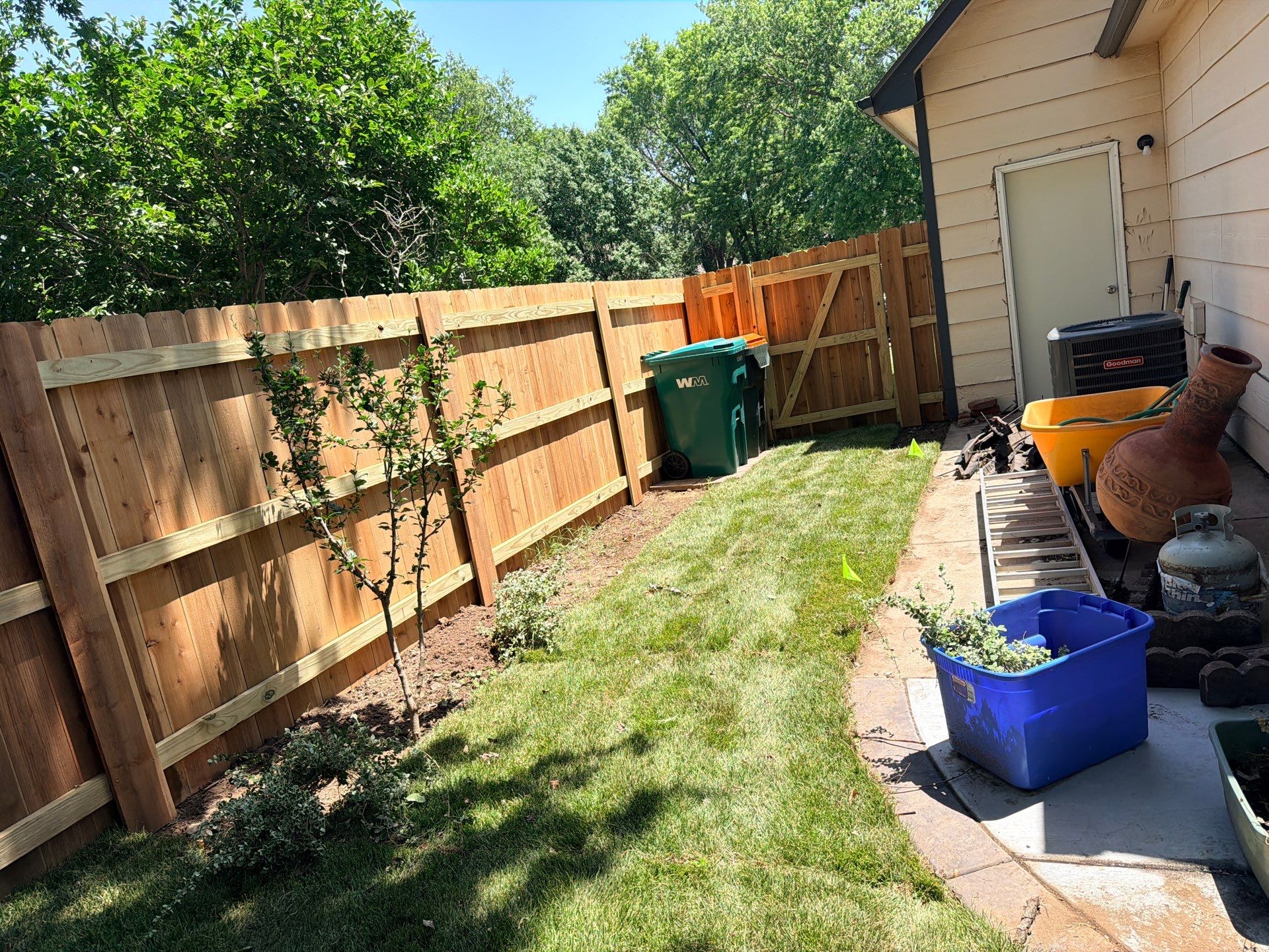 Fresh Sod Installation in Wichita by Four Star Lawn Care