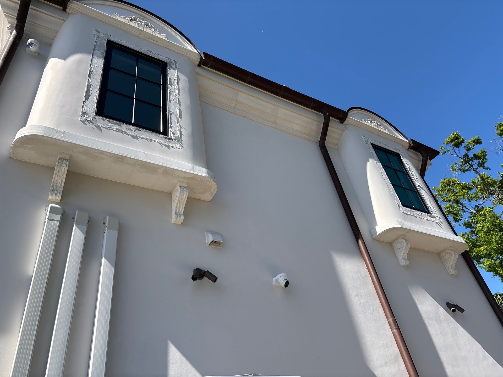 Gutter Installation using Half Round Seamless Gutters in Tampa FL by Gutter Professors